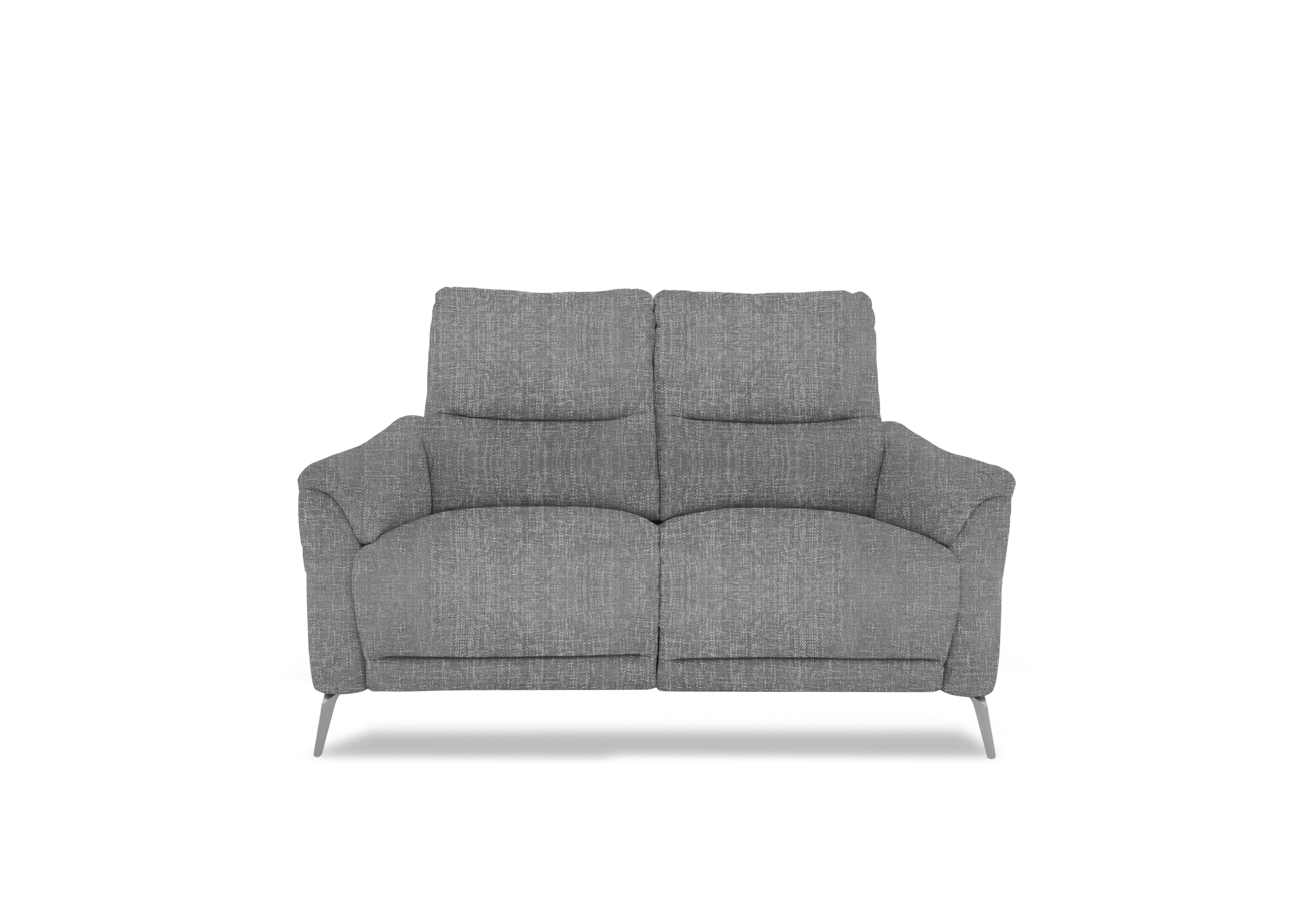 Daytona 2 Seater Fabric Power Recliner Sofa with Bluetooth Speaker in 12445 Anivia Grey on Furniture Village