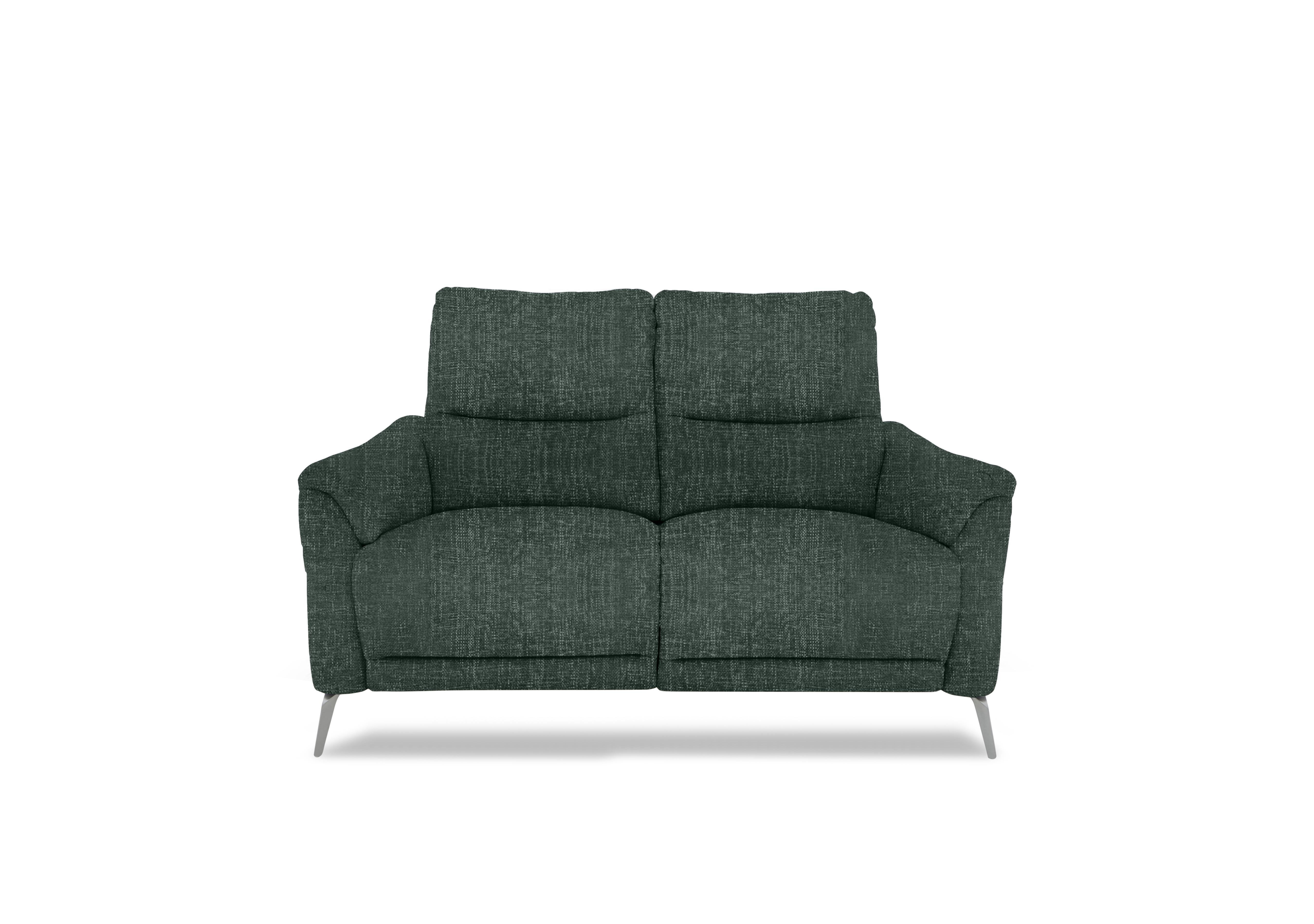 Daytona 2 Seater Fabric Power Recliner Sofa with Bluetooth Speaker in 19445 Anivia Green on Furniture Village