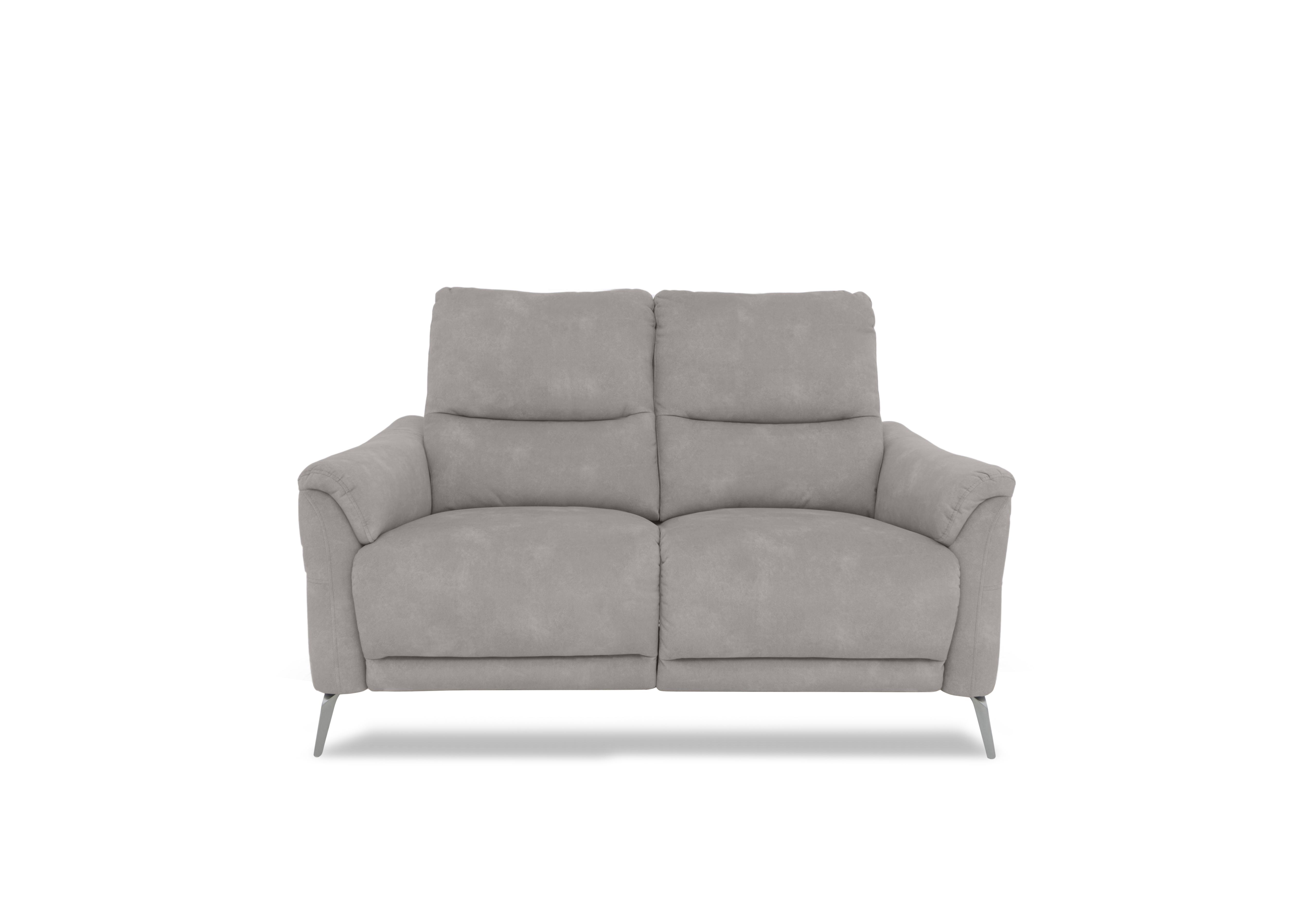 Daytona 2 Seater Fabric Power Recliner Sofa with Bluetooth Speaker in 43502 Dexter Stone on Furniture Village