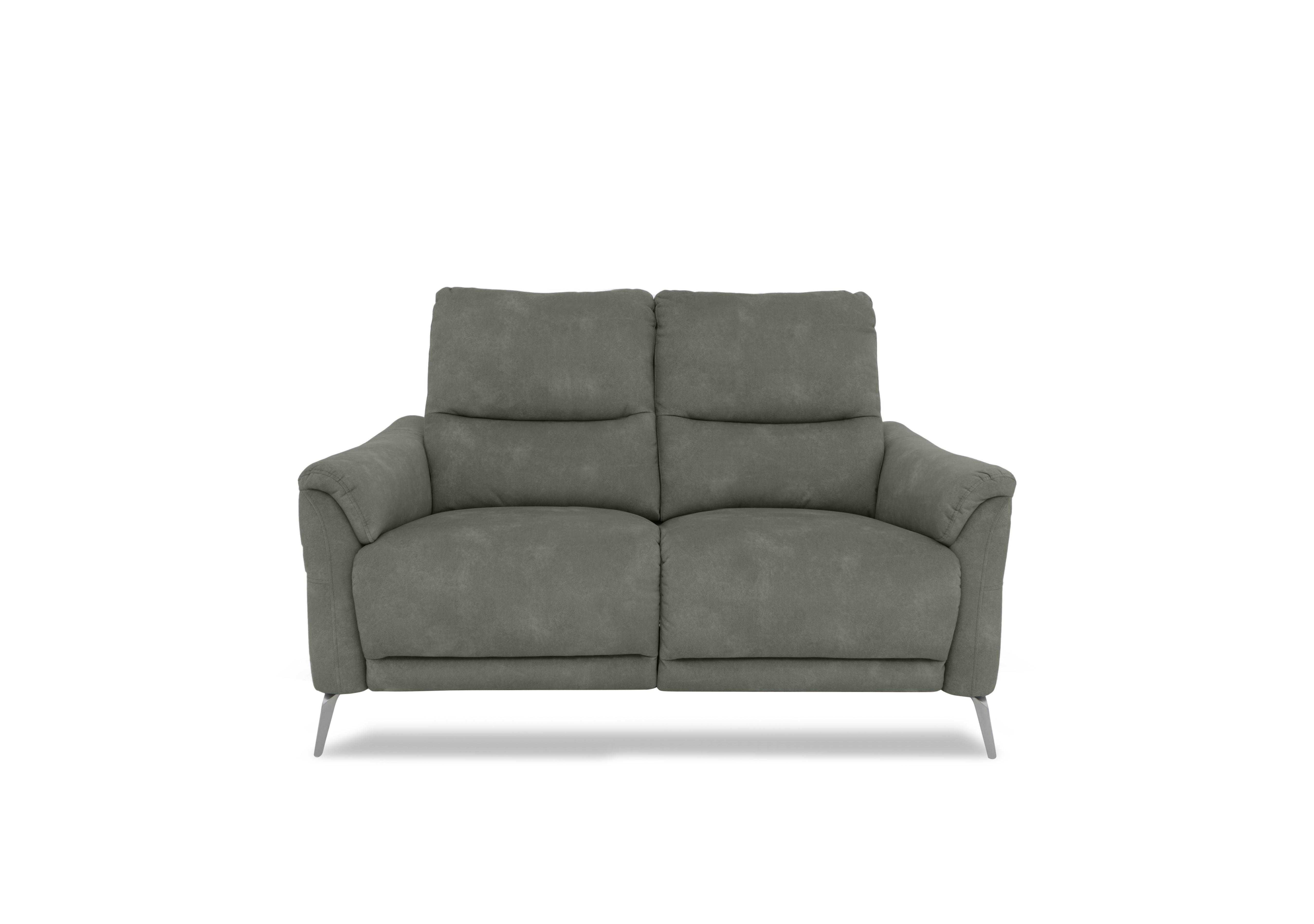Daytona 2 Seater Fabric Power Recliner Sofa with Bluetooth Speaker in 43514 Dexter Fern on Furniture Village