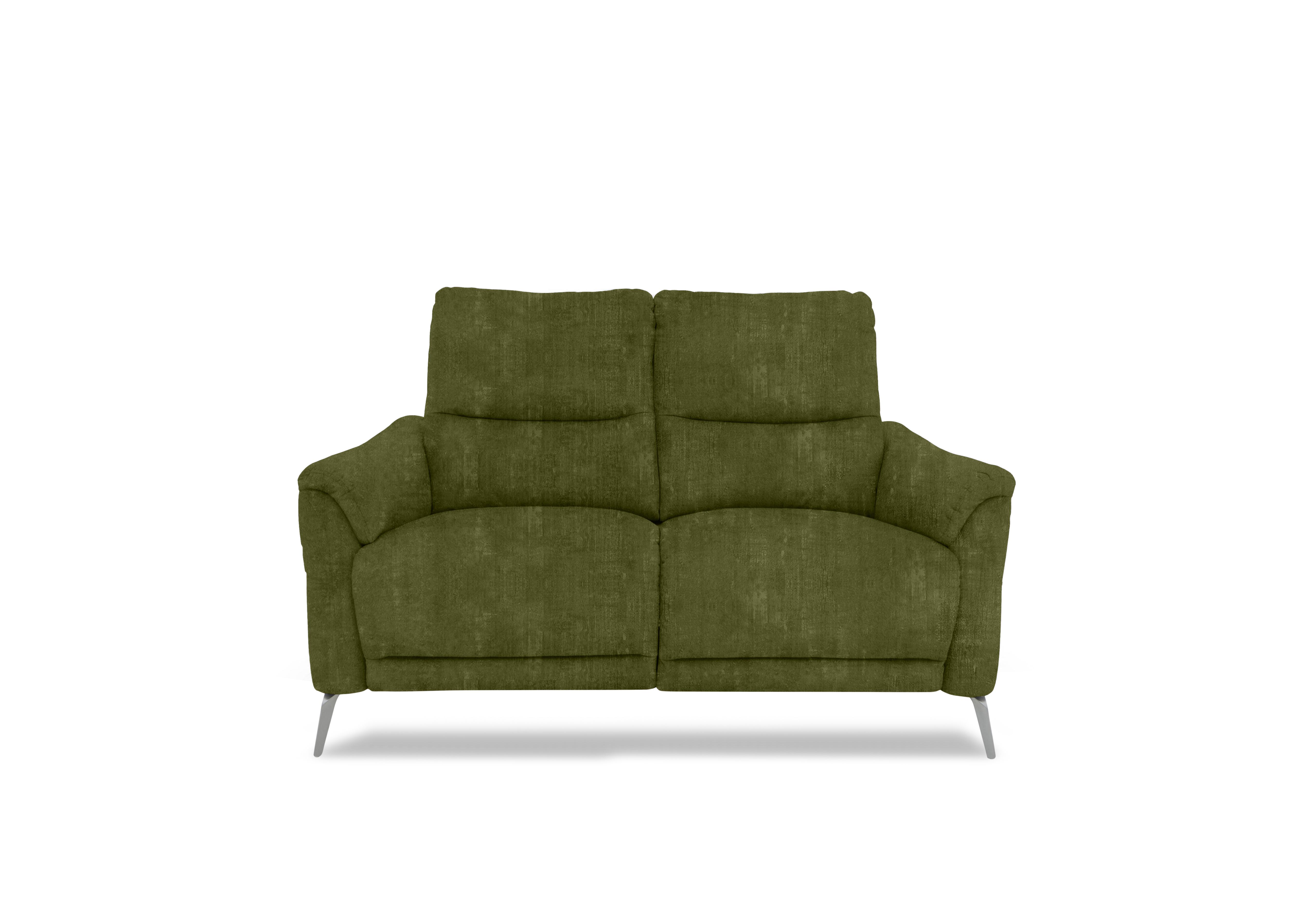 Daytona 2 Seater Fabric Power Recliner Sofa with Bluetooth Speaker in 52003 Heritage Olive on Furniture Village