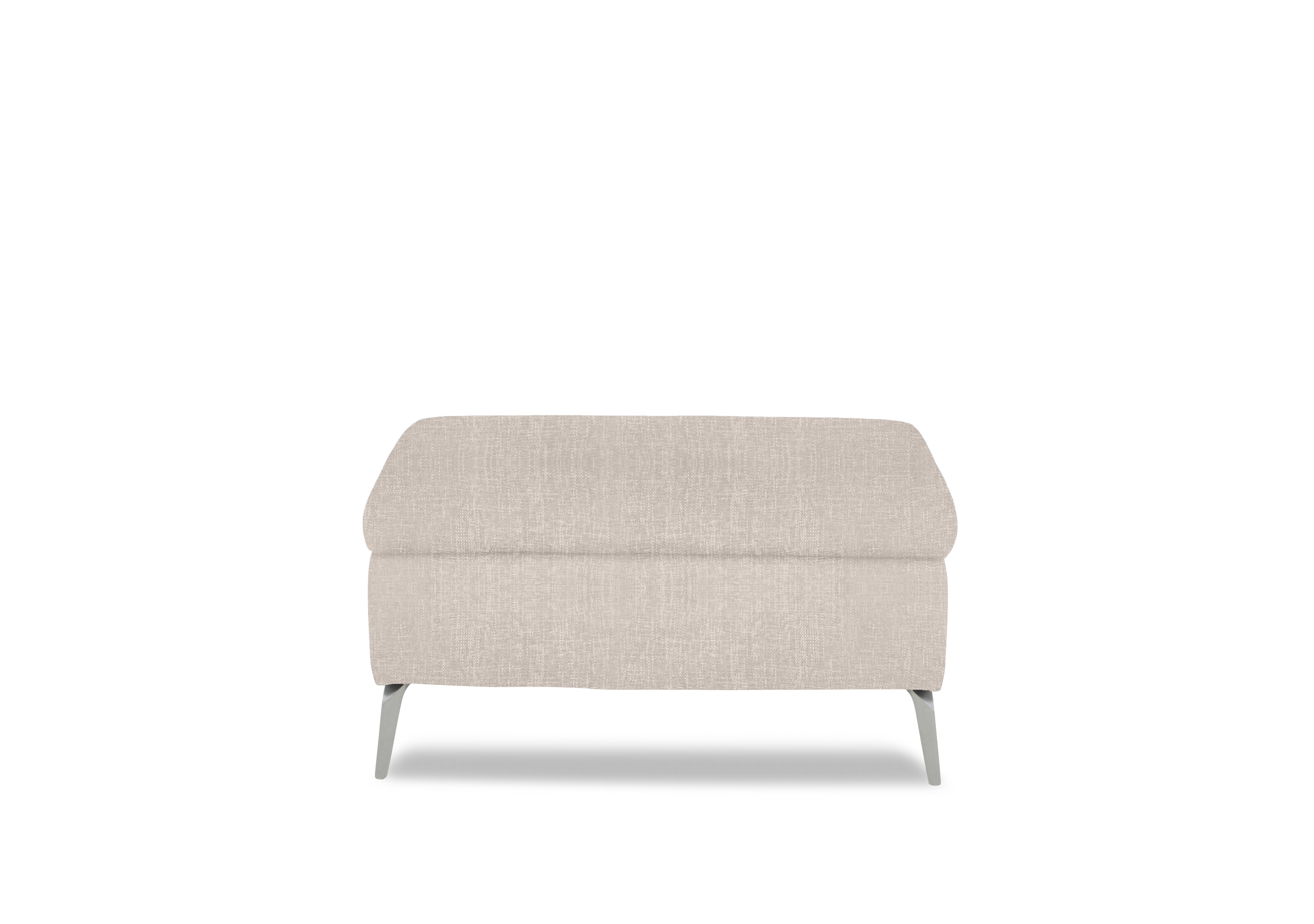 Daytona Fabric Footstool in 13445 Anivia Nature on Furniture Village