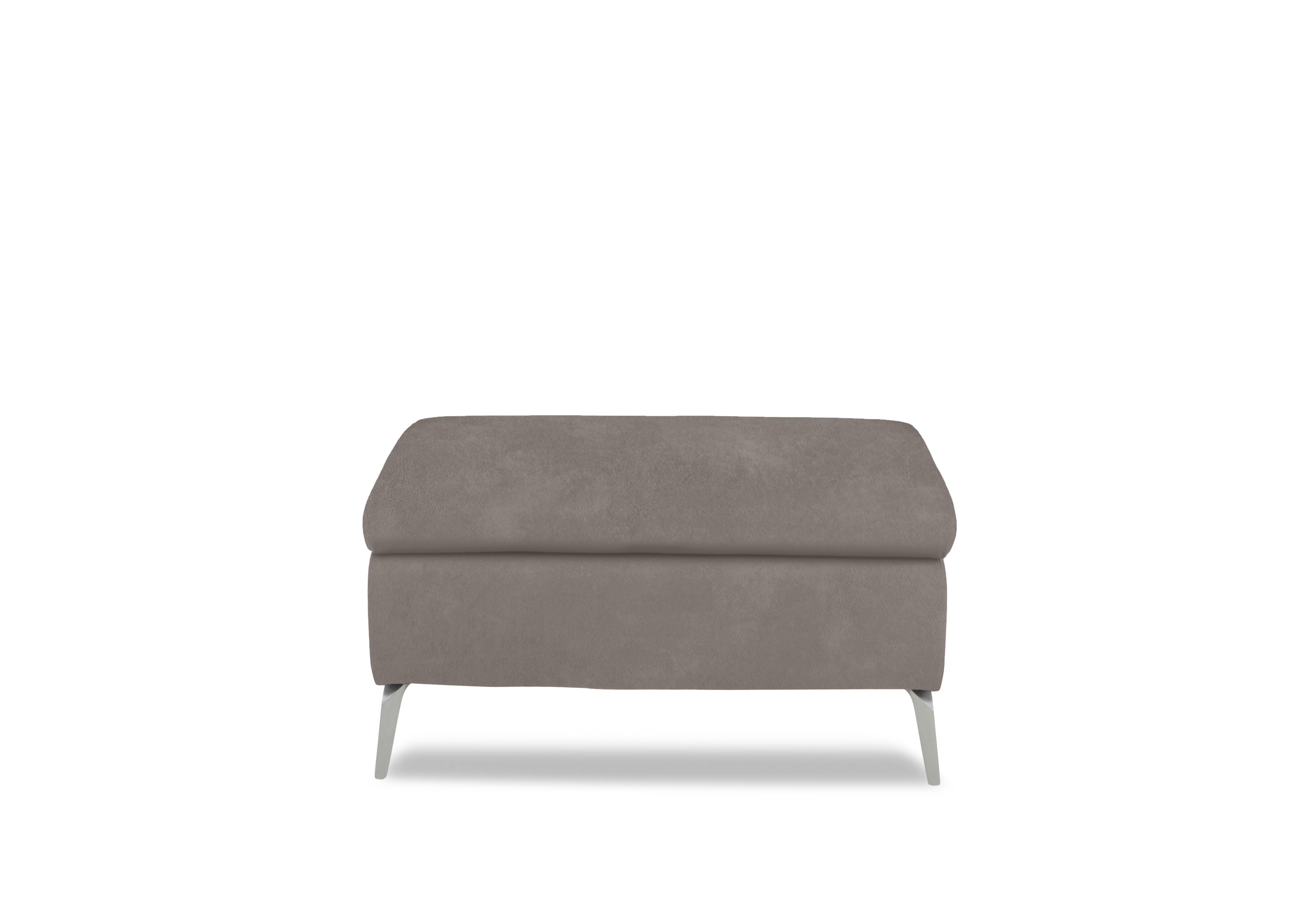 Daytona Fabric Footstool in 43504 Dexter Mocha on Furniture Village