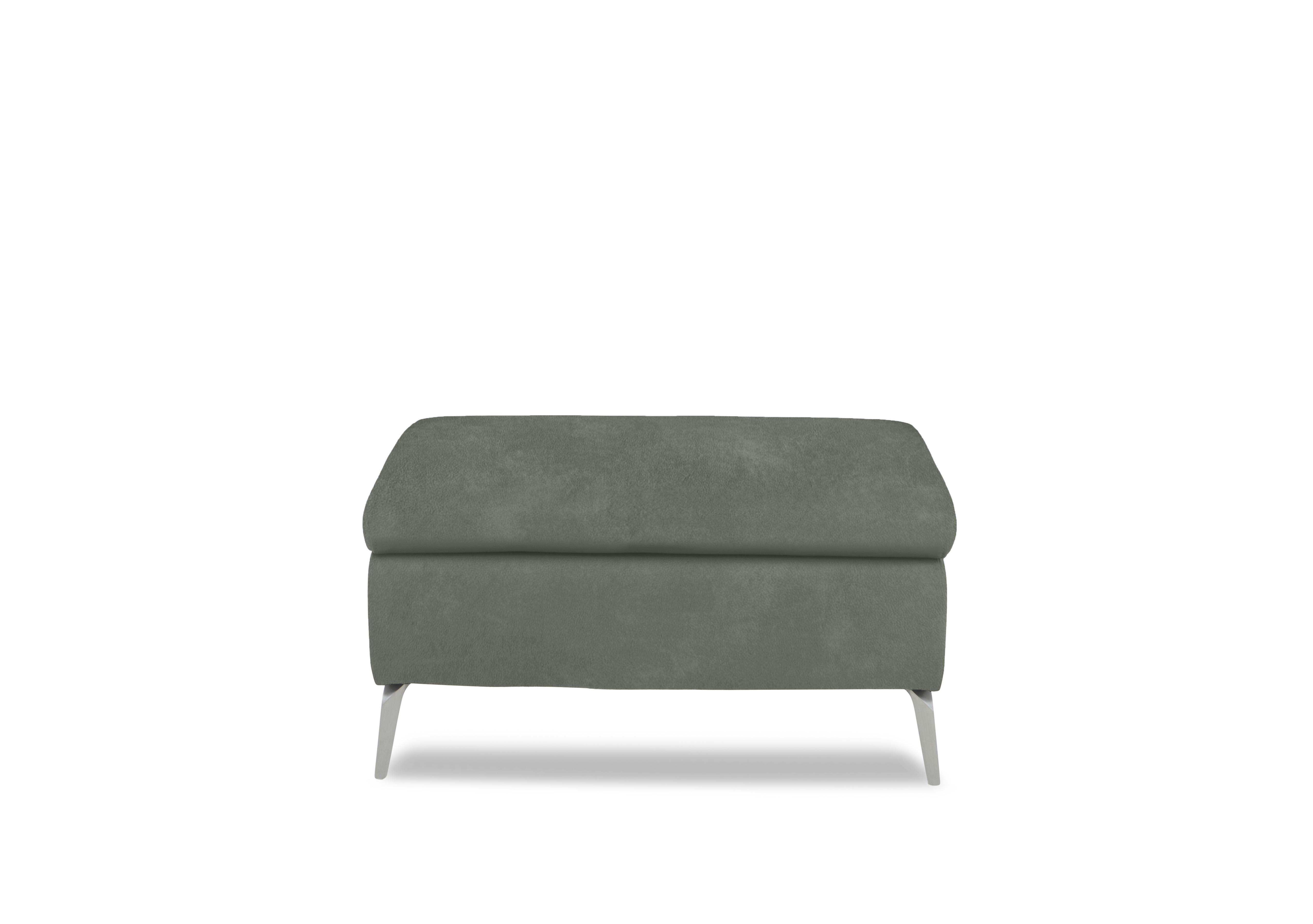 Daytona Fabric Footstool in 43514 Dexter Fern on Furniture Village