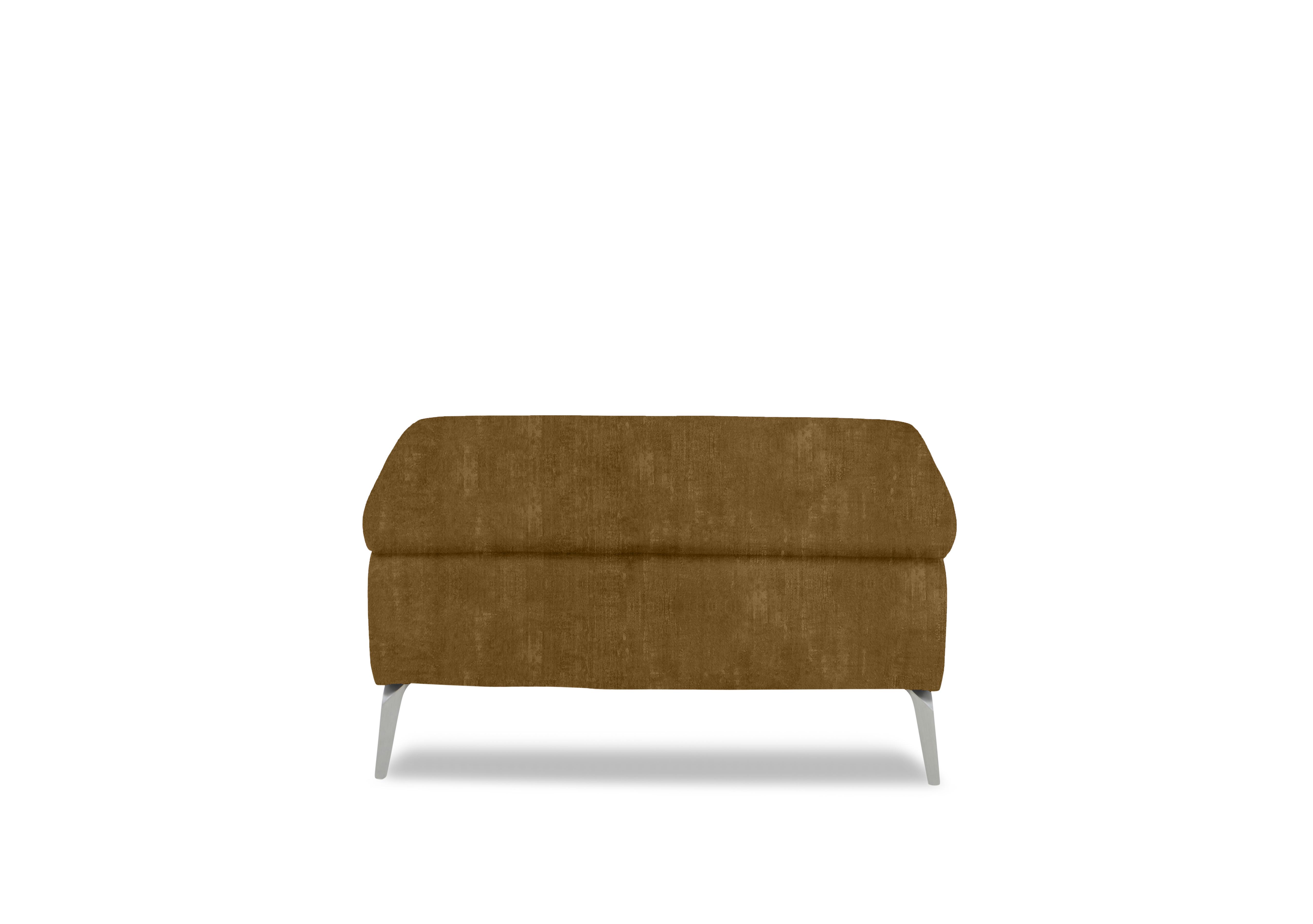 Daytona Fabric Footstool in 52002 Heritage Saffron on Furniture Village