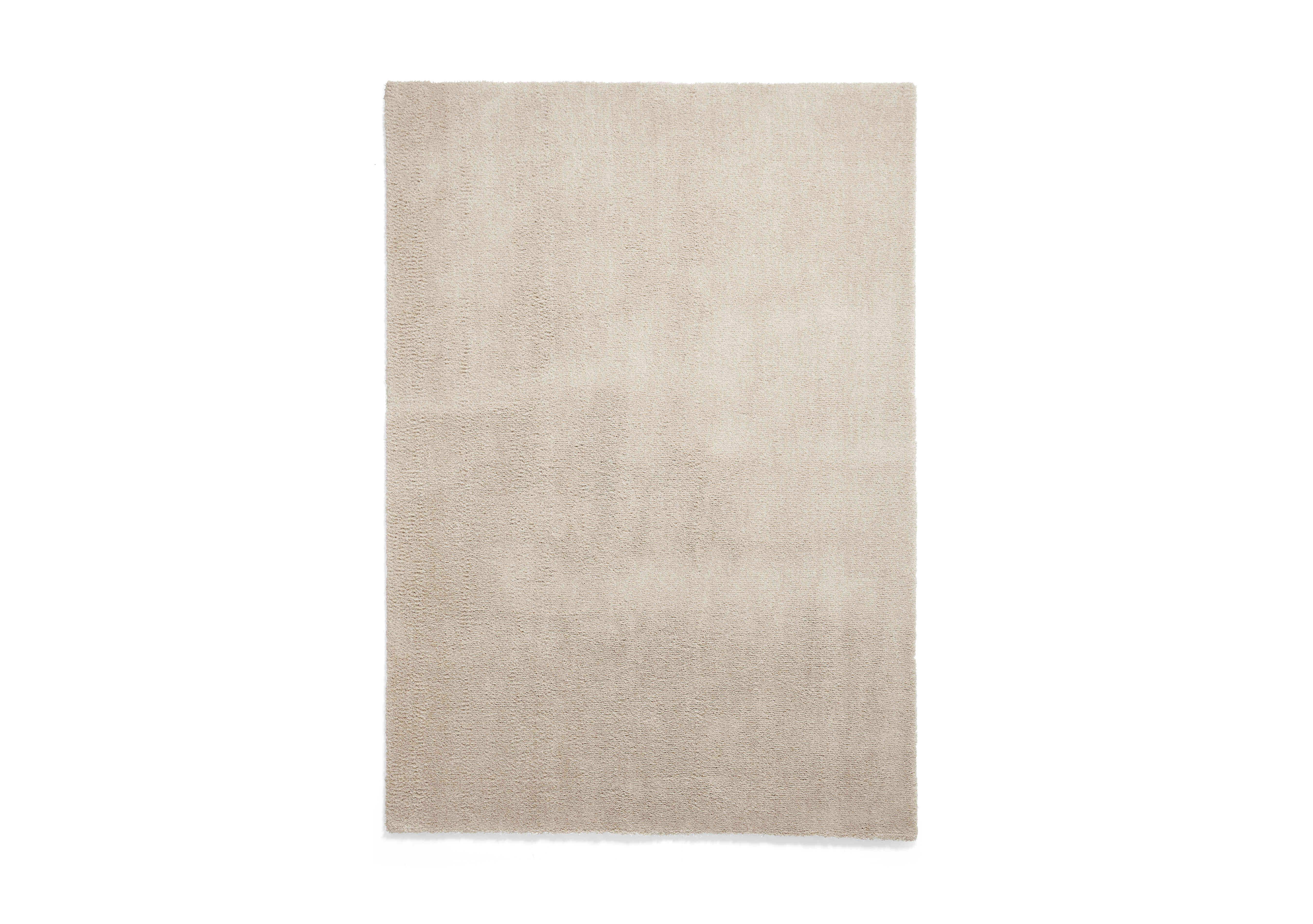 Rena Washable Rug in Linen on Furniture Village