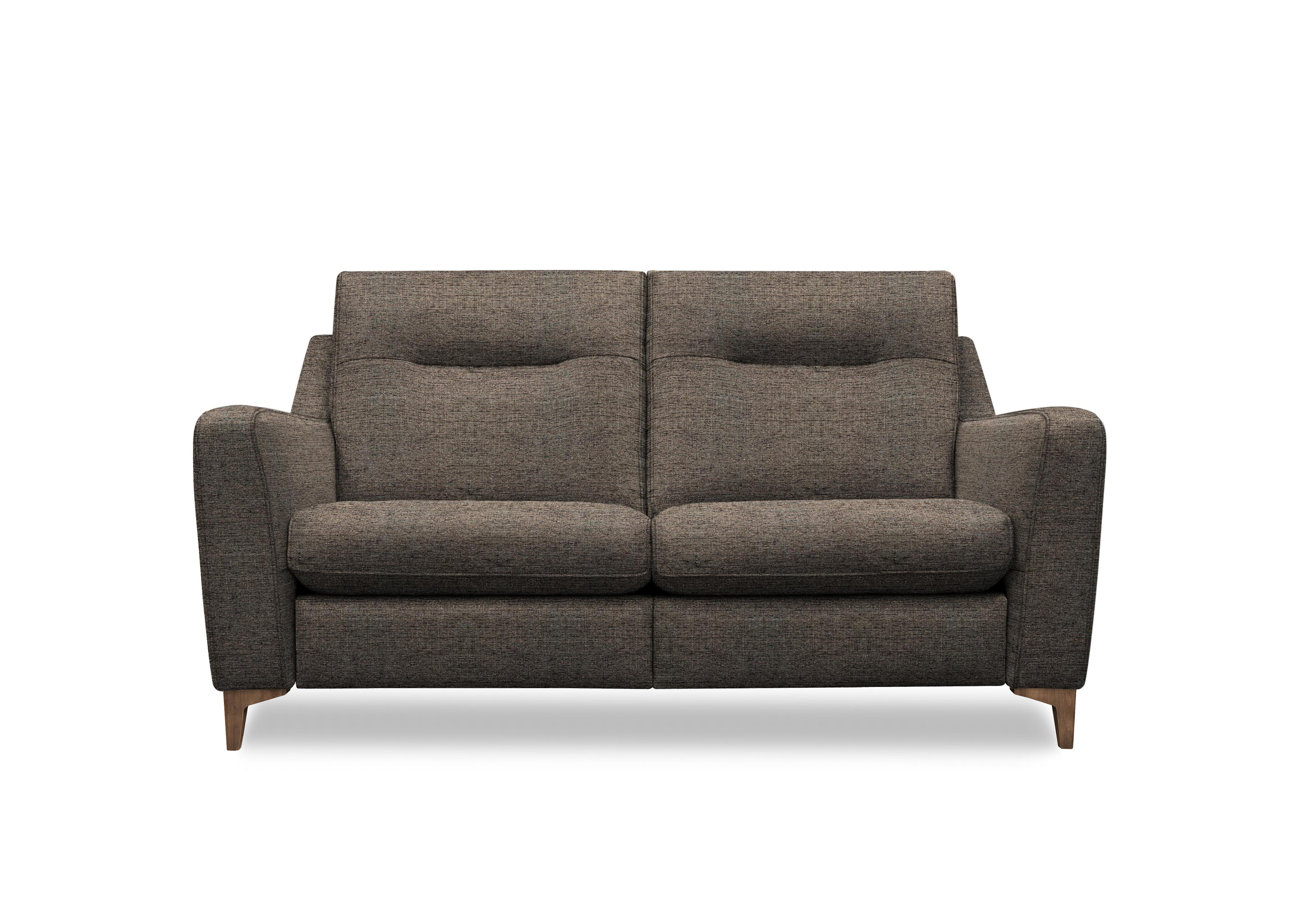 Arlo 2 Seater Fabric Sofa in A008 Yarn Slate Wal Ft on Furniture Village