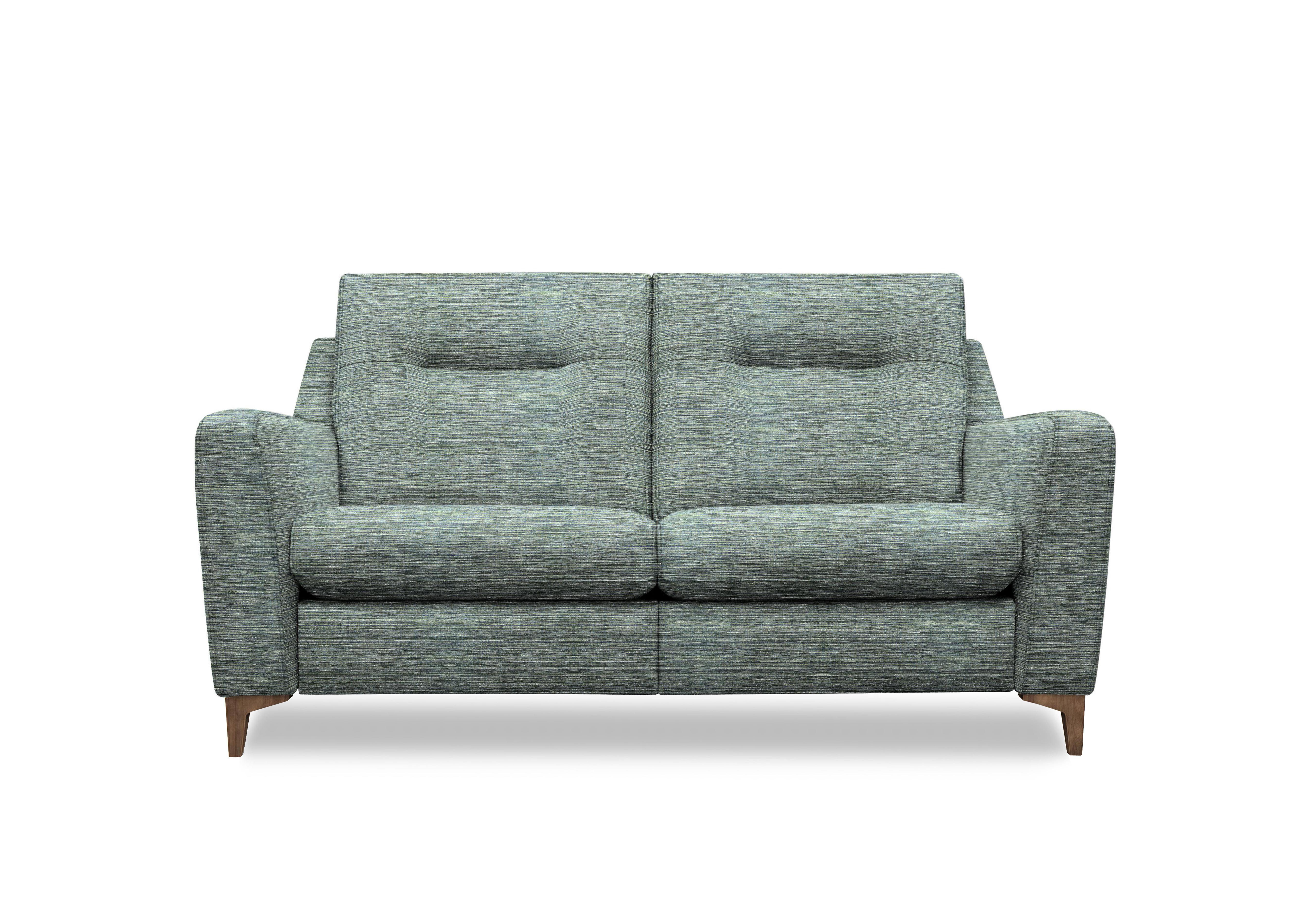 Arlo 2 Seater Fabric Sofa in B925 Waffle Marine Wal Ft on Furniture Village