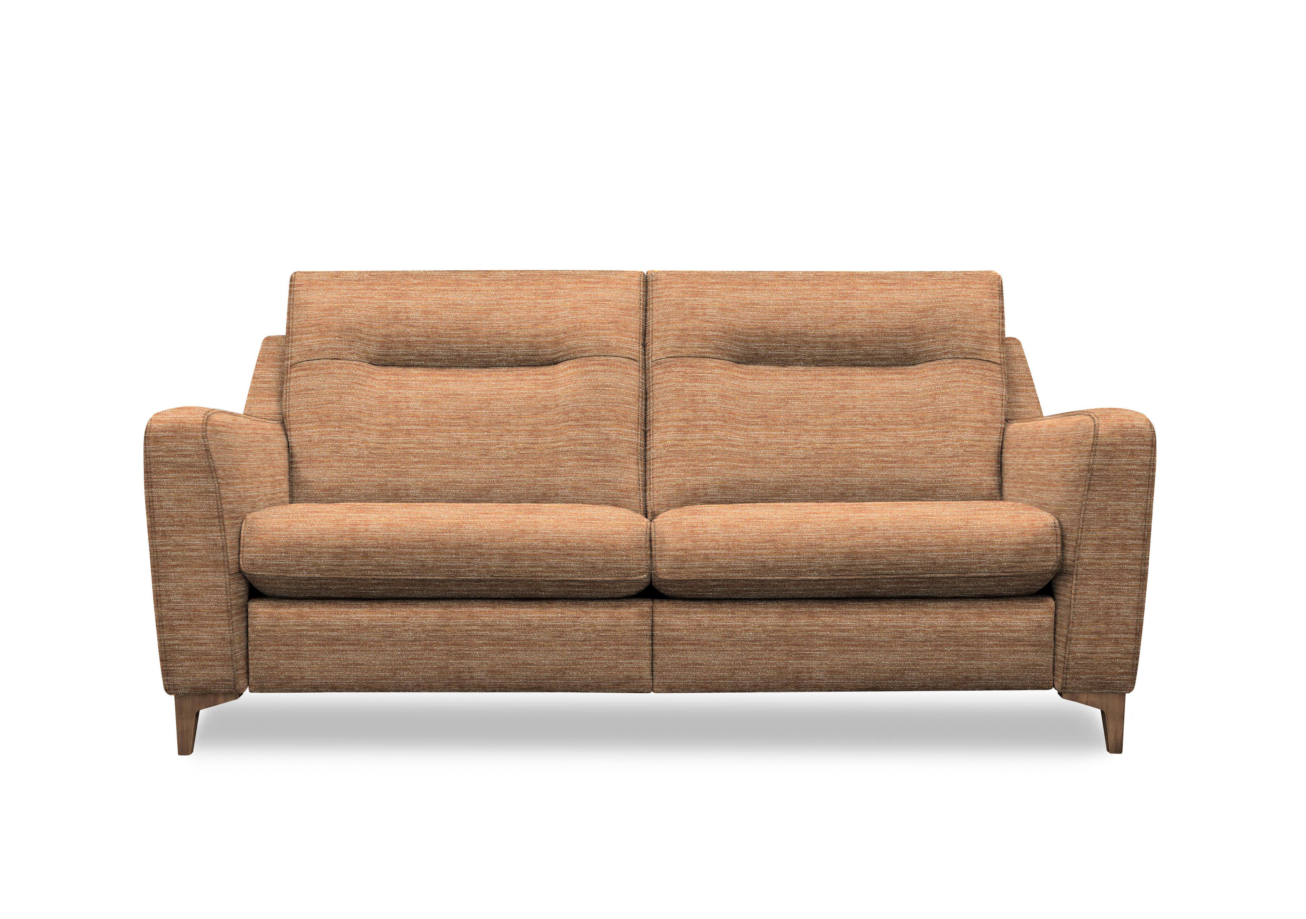 Arlo 3 Seater Fabric Sofa in B908 Victoria Ginger Wal Ft on Furniture Village