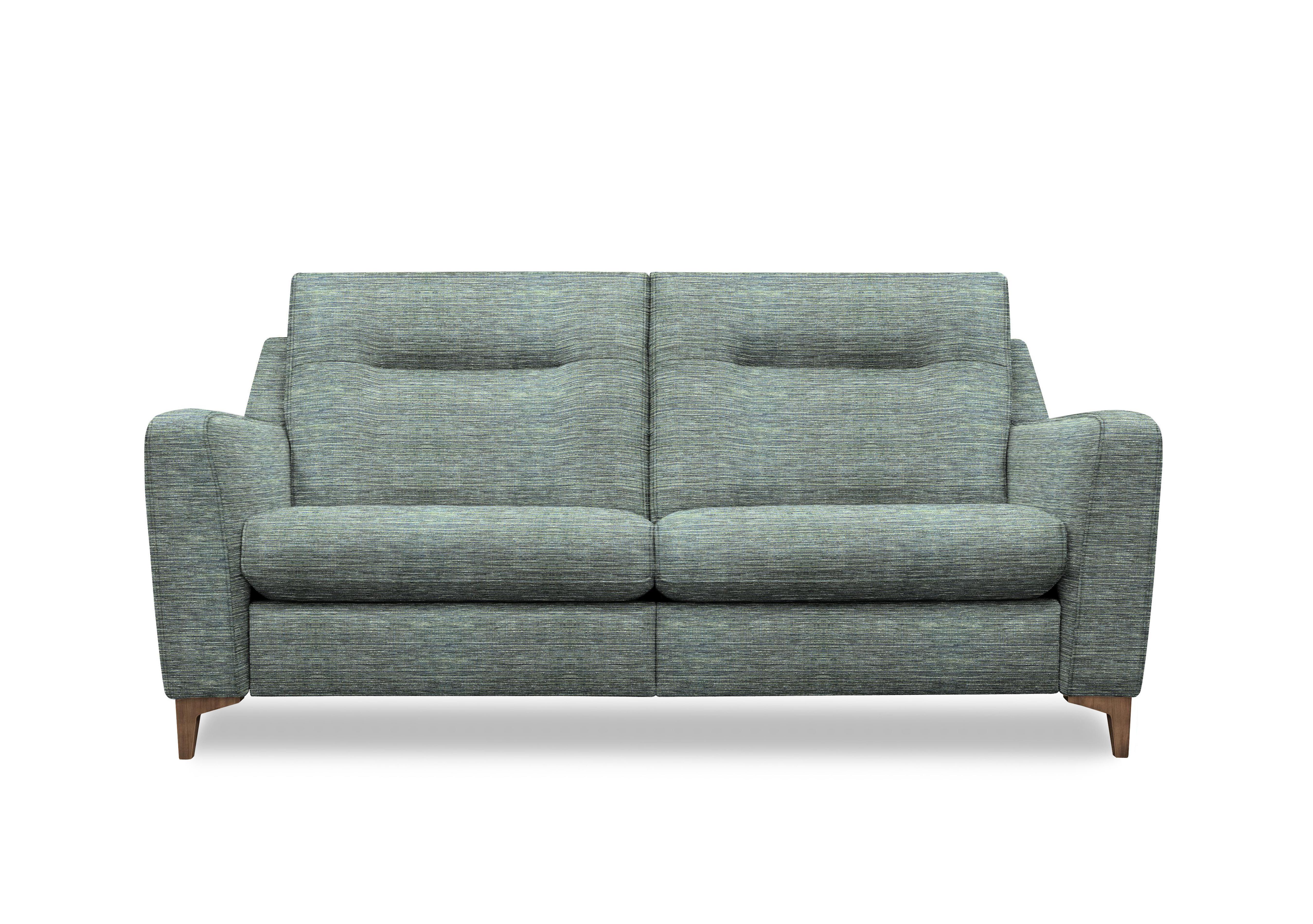 Arlo 3 Seater Fabric Sofa in B925 Waffle Marine Wal Ft on Furniture Village