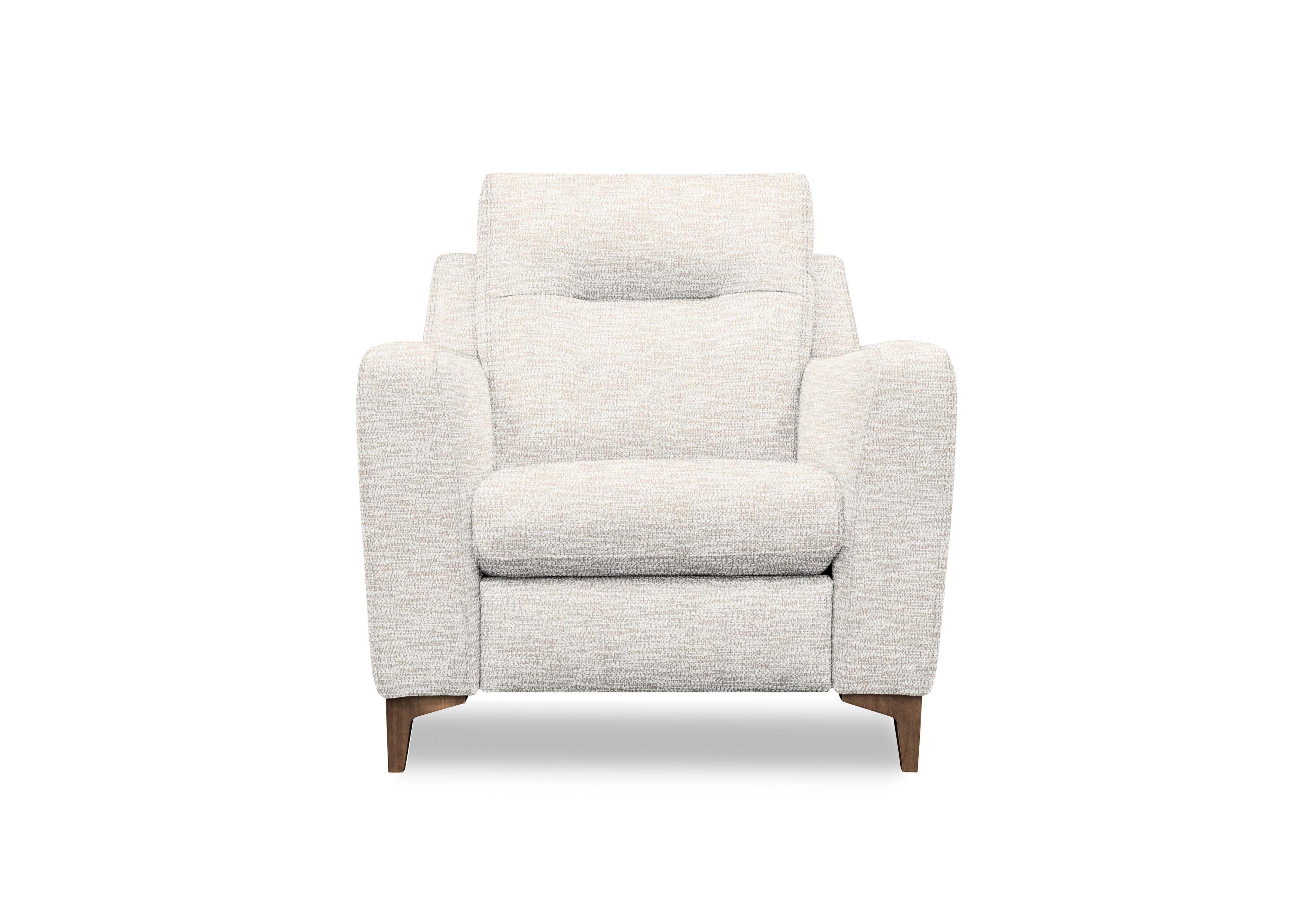 Arlo Fabric Chair in C931 Rush Cream Wal Ft on Furniture Village