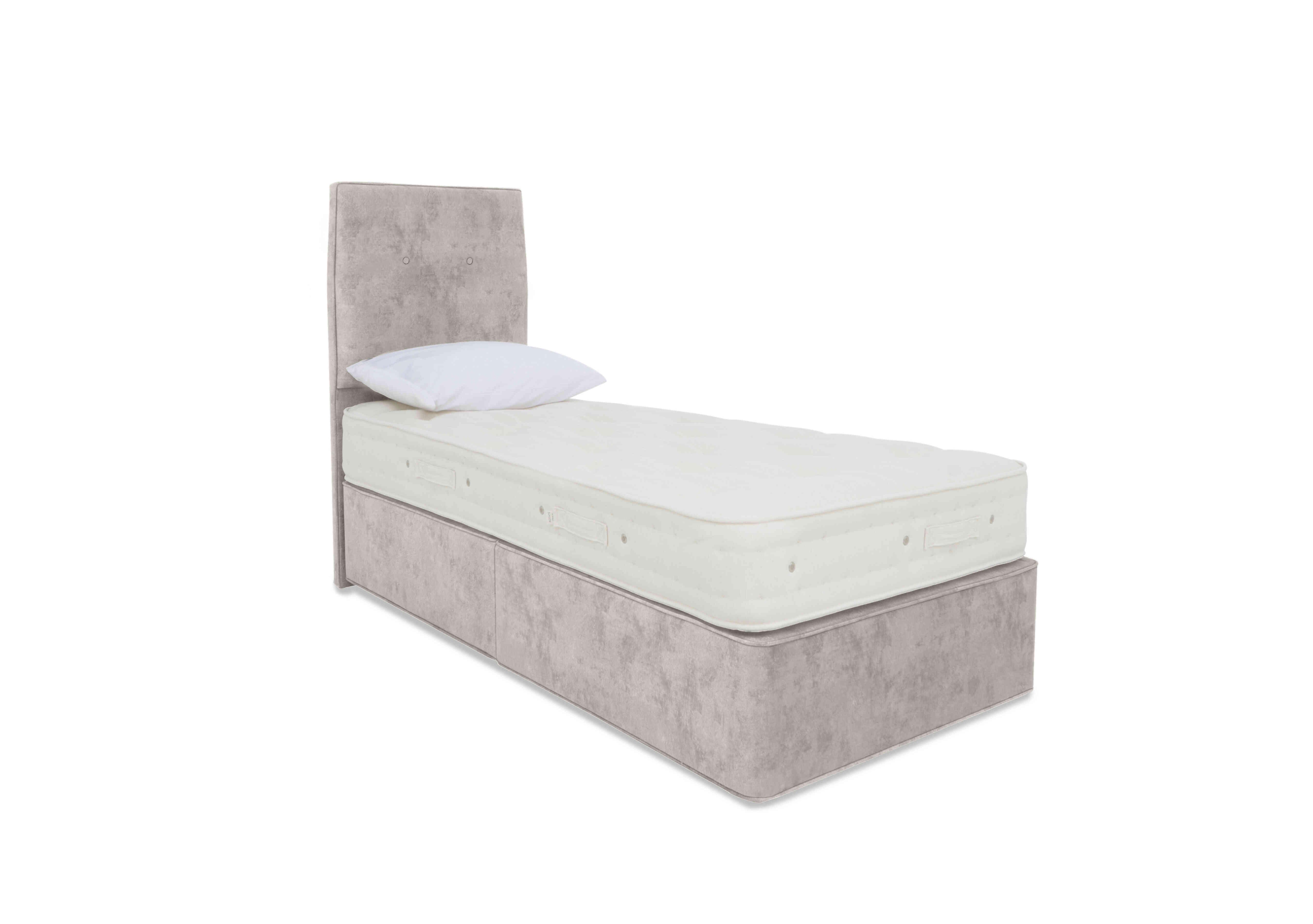 Luxury Firm 2 Divan Set in Daytona Stone on Furniture Village