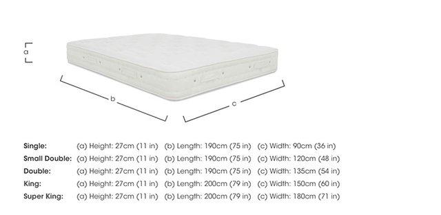 Luxury Firm 2 Mattress in  on Furniture Village