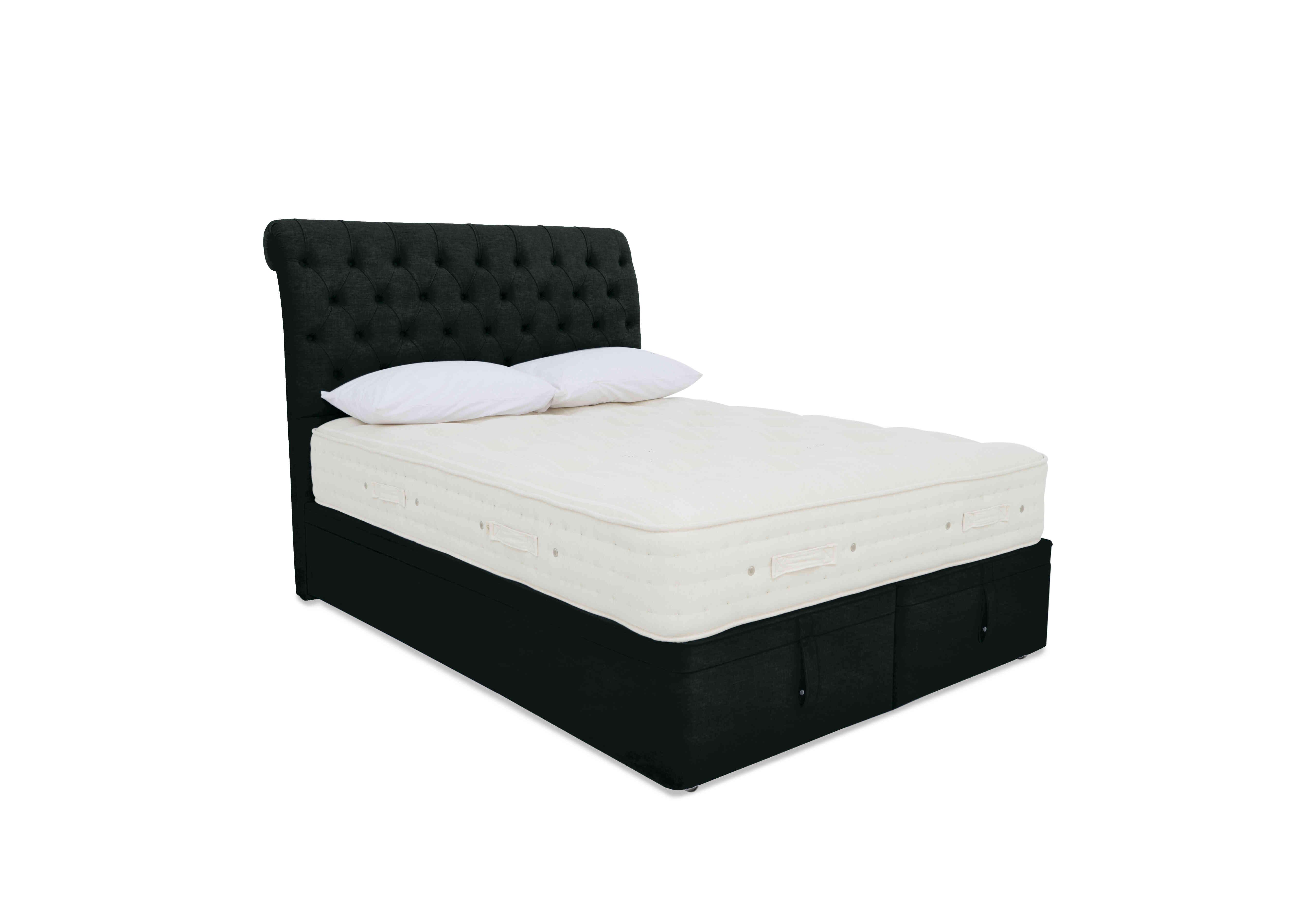 Luxury Firm 3 Ottoman Divan Set in Premium 501 Emerald Green on Furniture Village