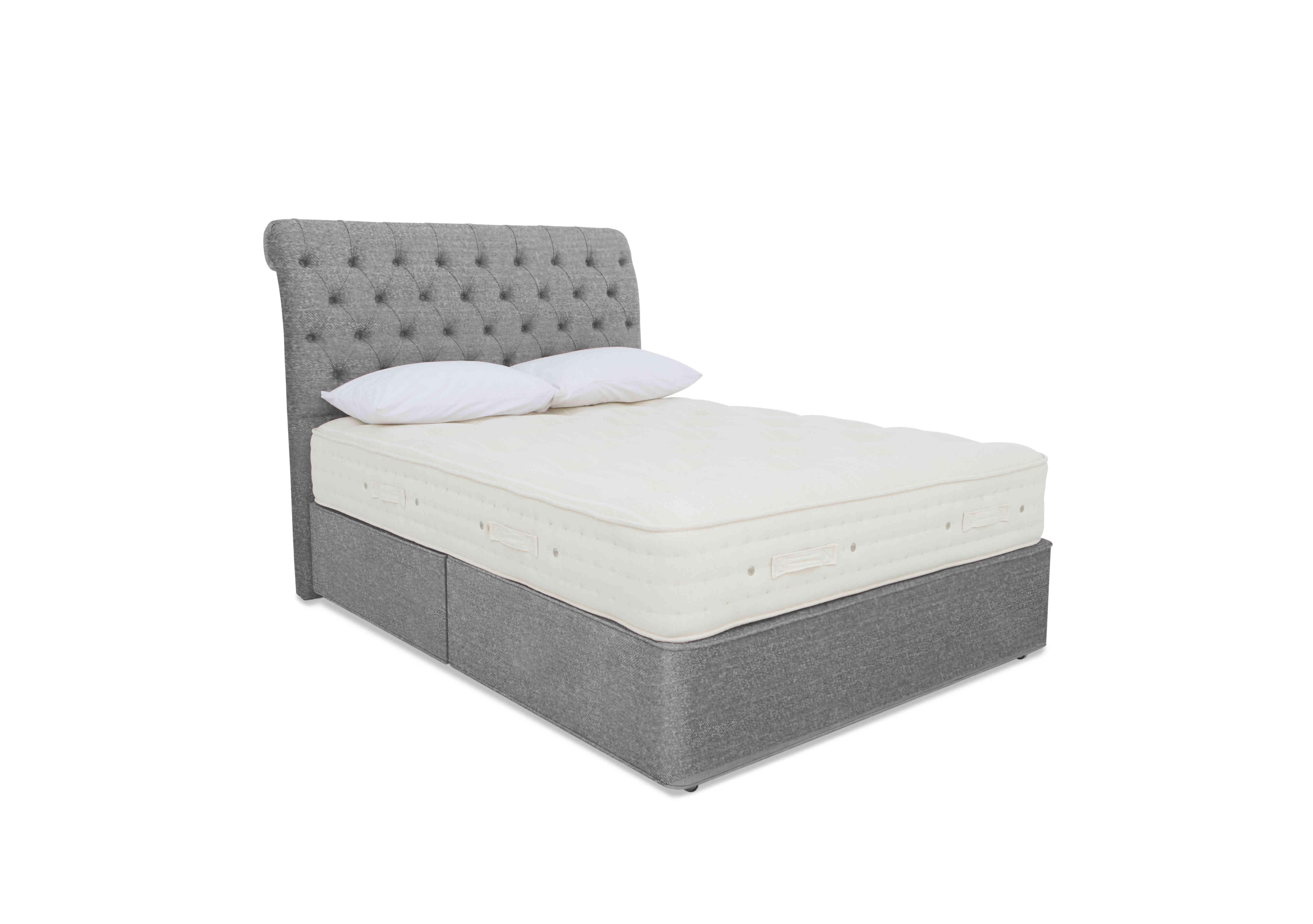 Luxury Firm 3 Divan Set in Imperio 805 Grey on Furniture Village