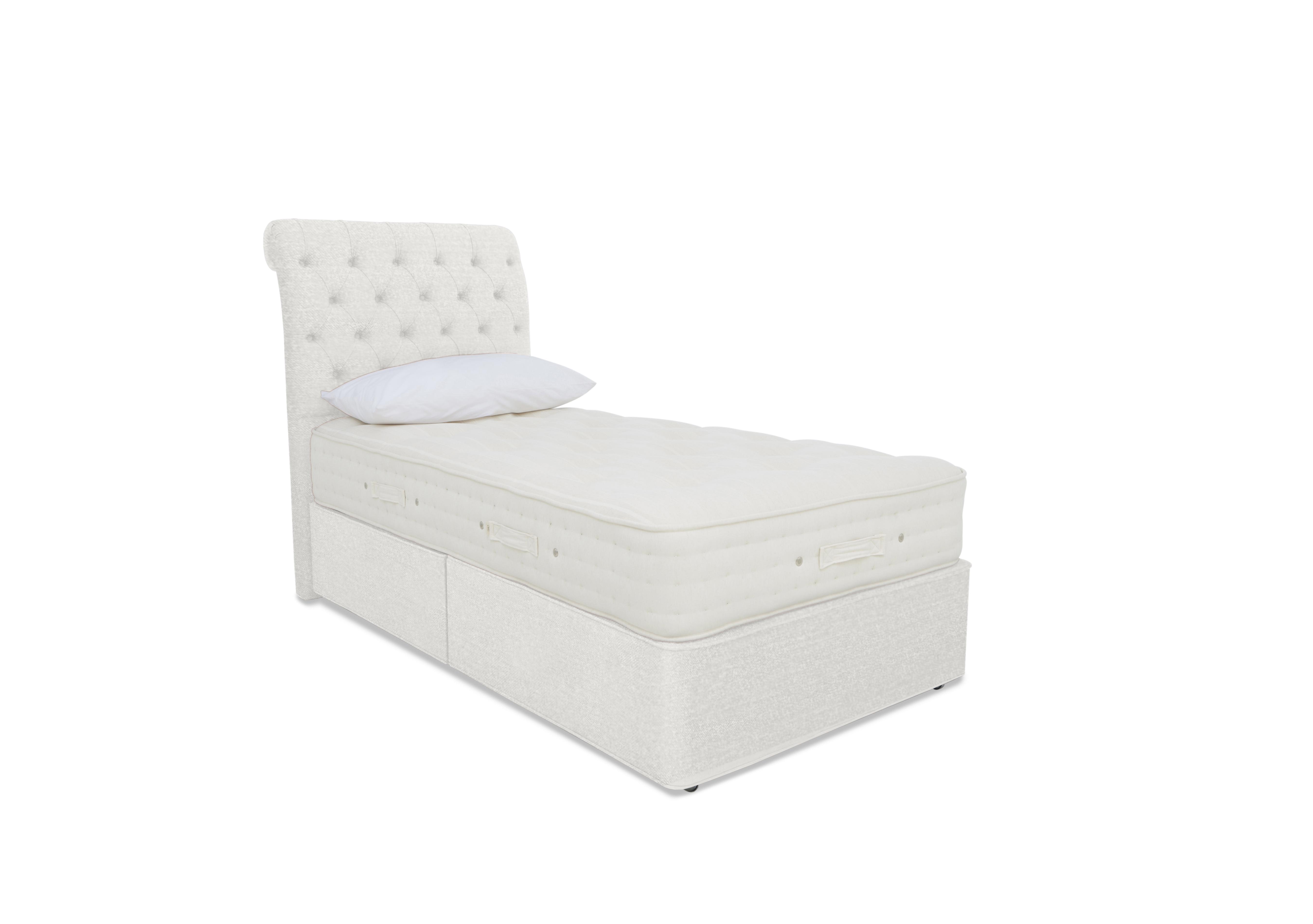 Luxury Firm 3 Divan Set in Imperio 901 Cream on Furniture Village