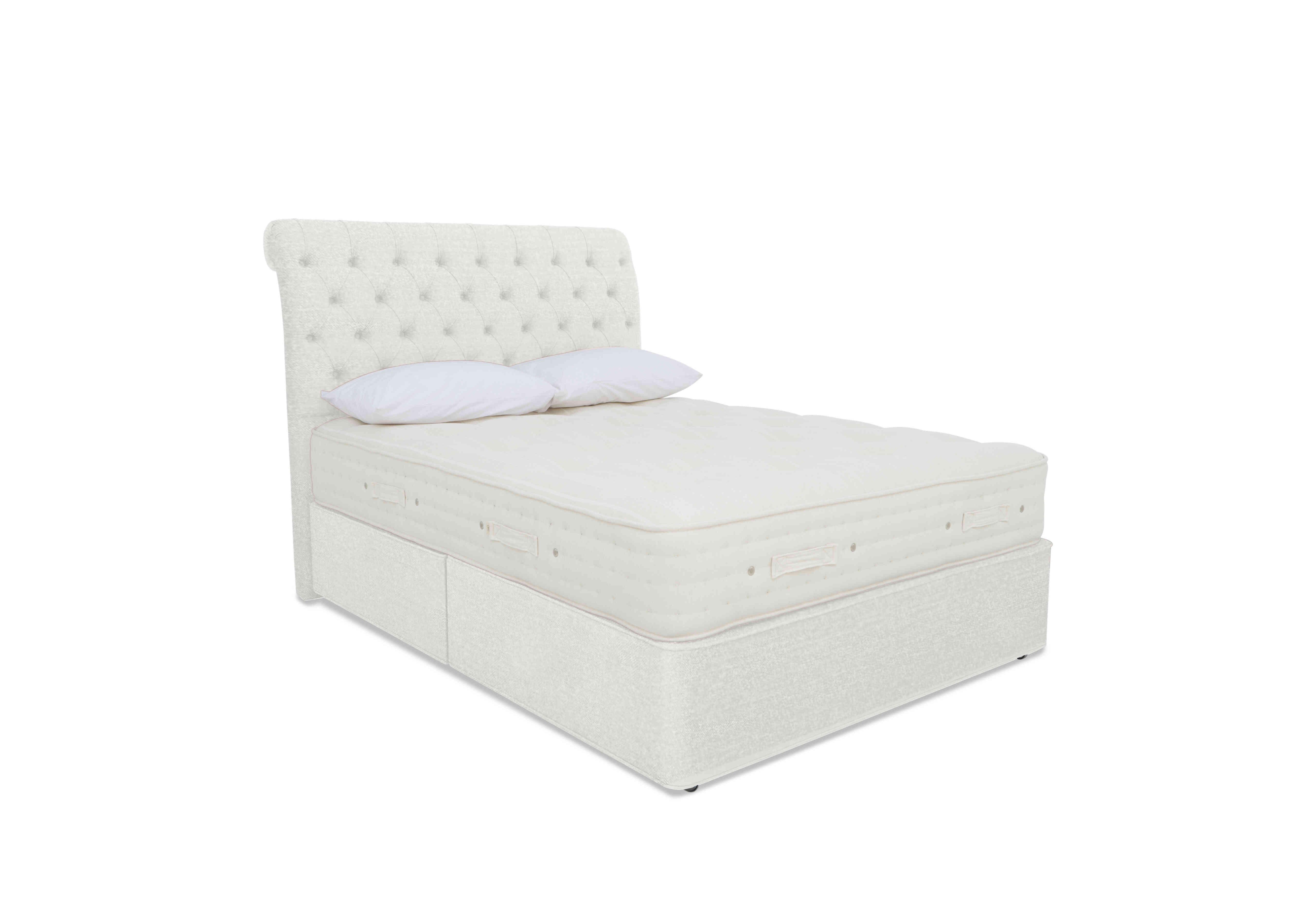 Luxury Firm 3 Divan Set in Imperio 901 Cream on Furniture Village