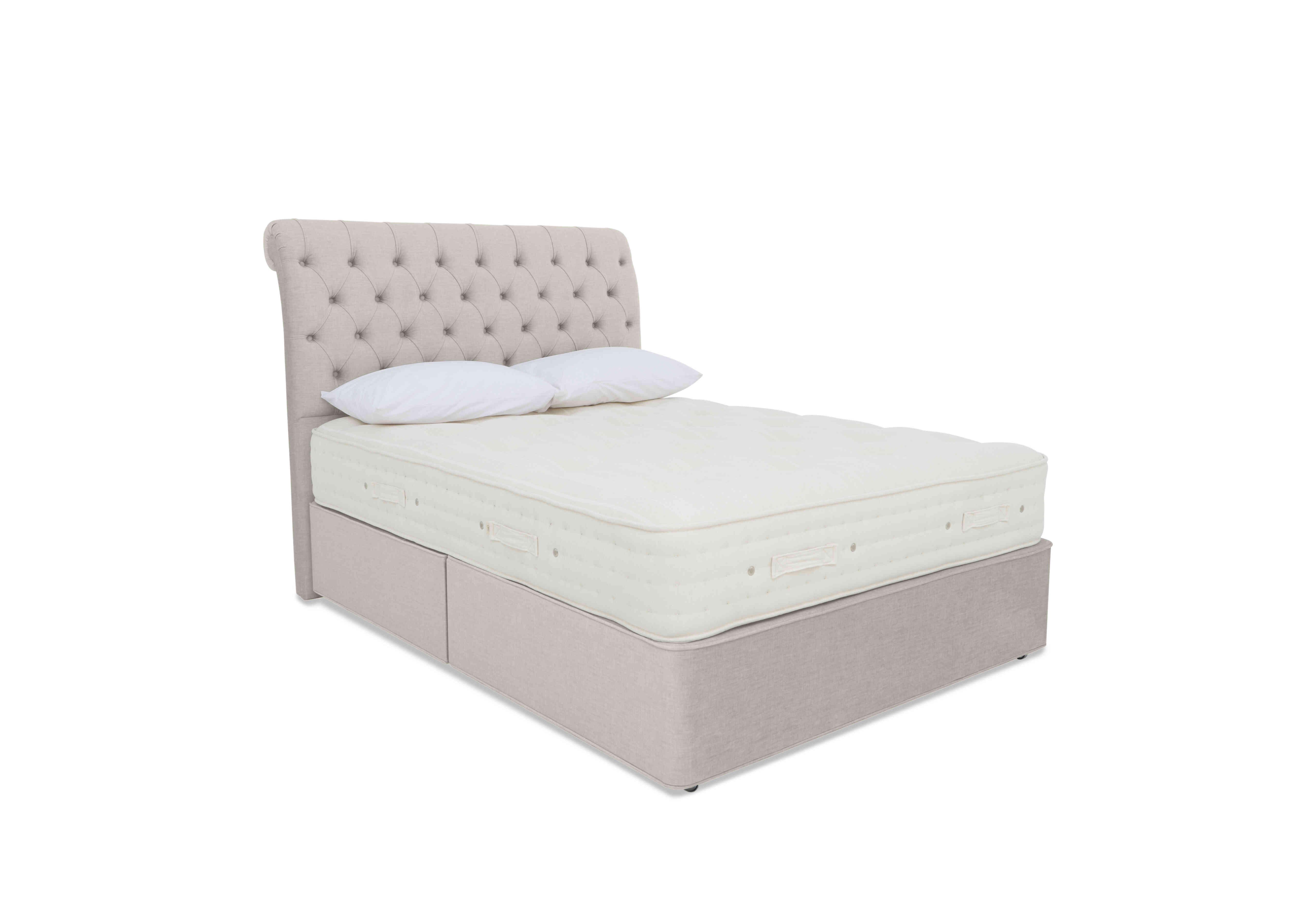 Luxury Firm 3 Divan Set in Premium 903 Misty Moonstone on Furniture Village