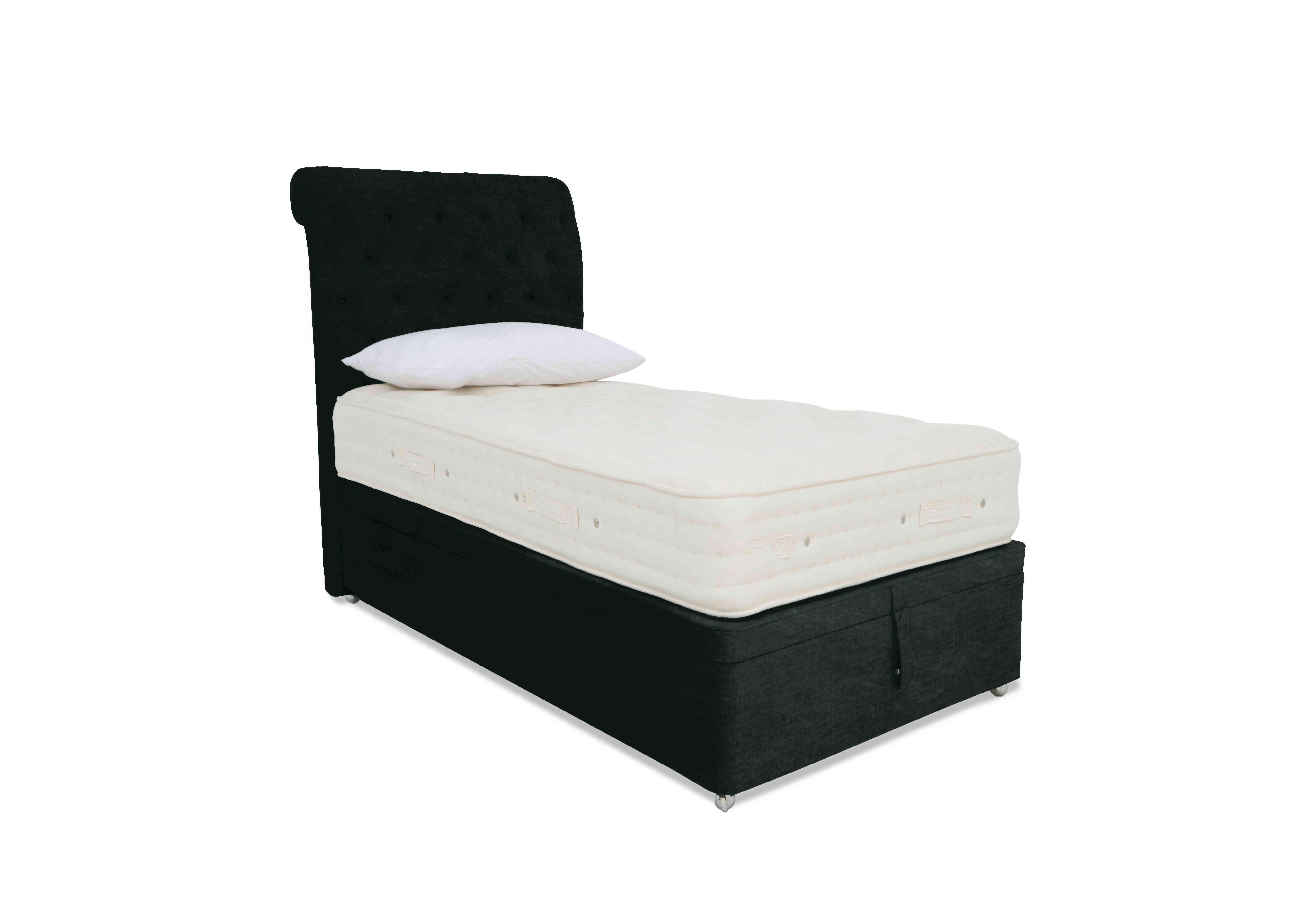 Luxury Firm 4 Ottoman Divan Set in Premium 501 Emerald Green on Furniture Village