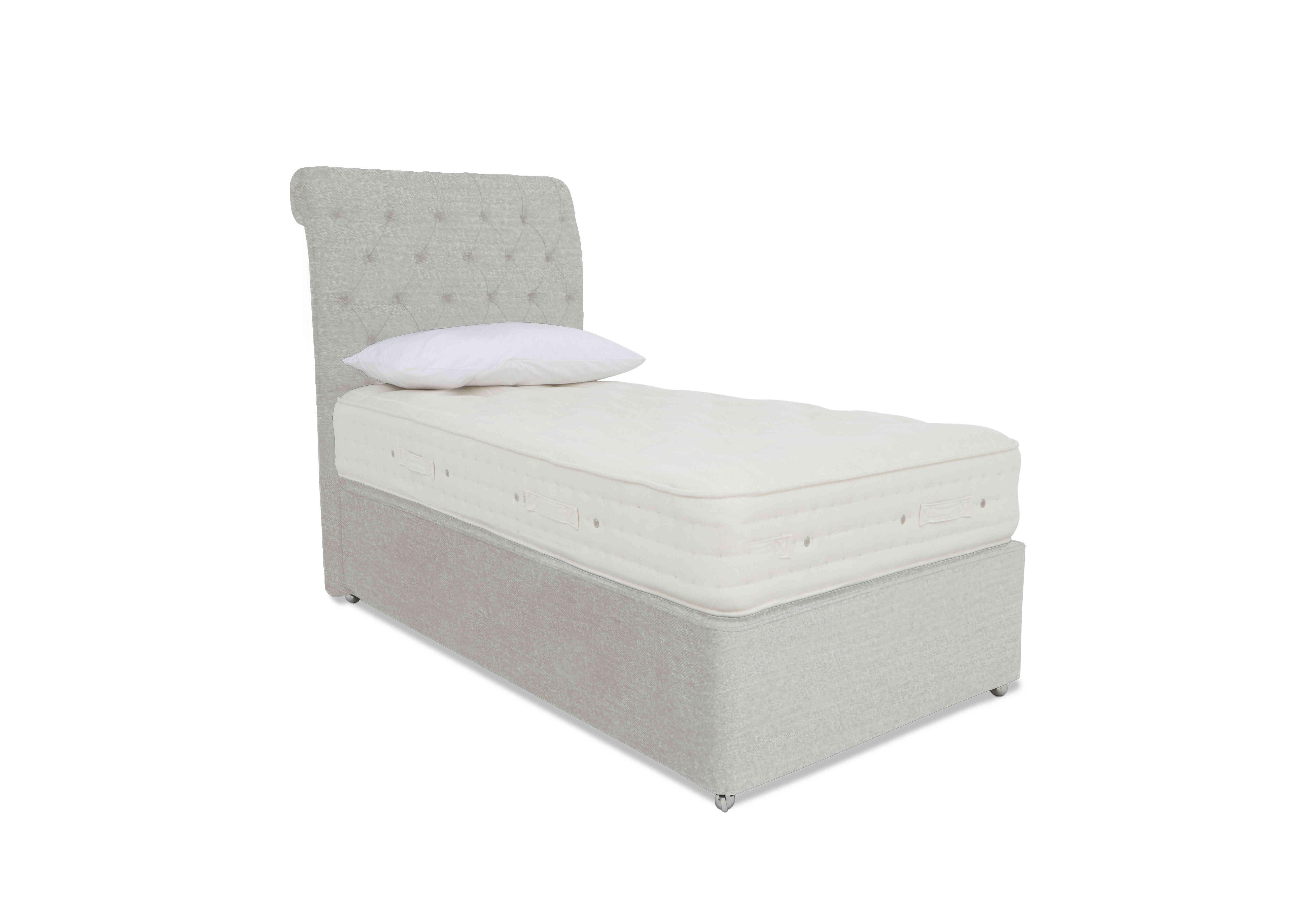 Luxury Firm 4 Divan Set in Maestro 9020 Oatmeal on Furniture Village