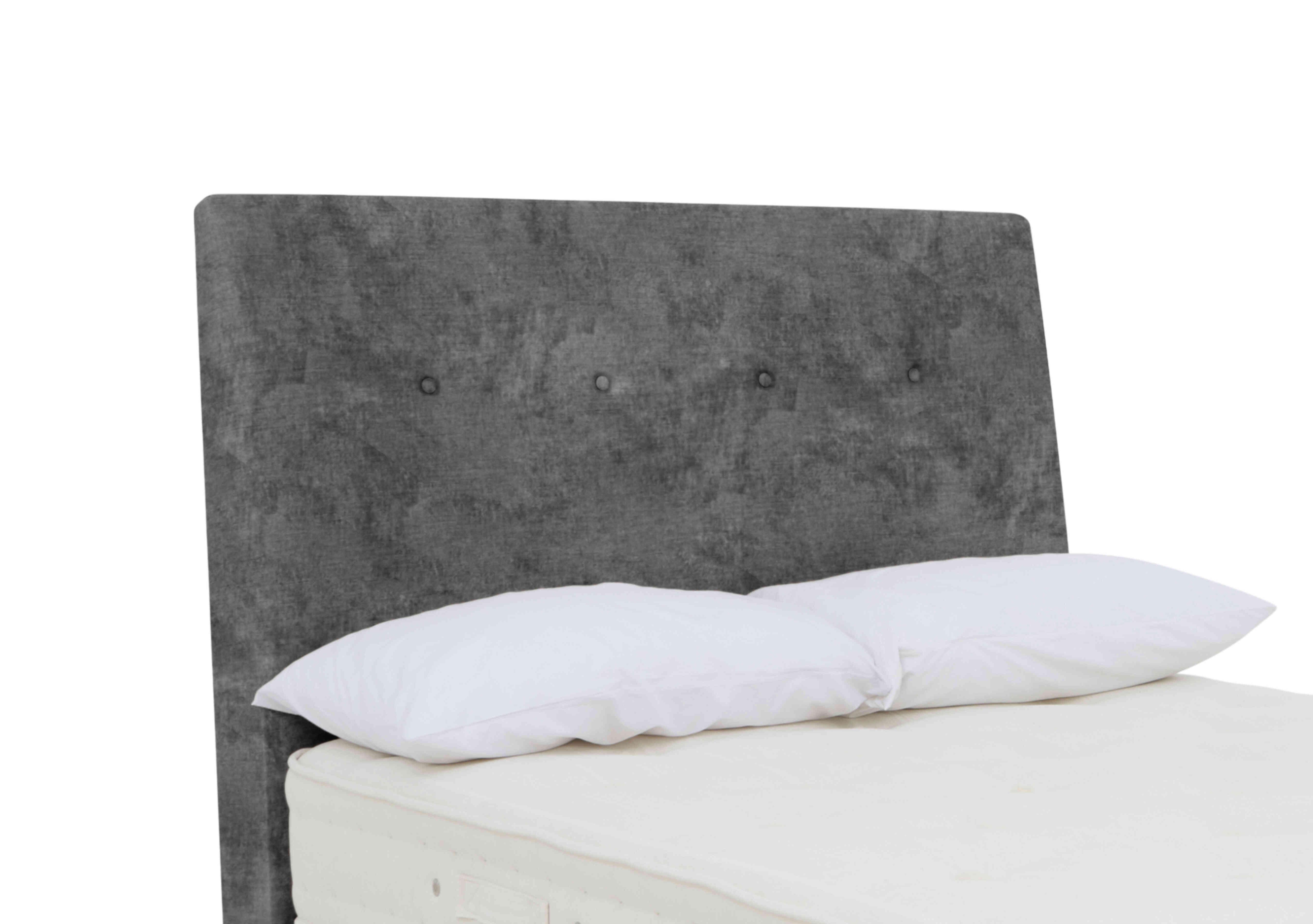 Askett Floor Standing Headboard in Daytona Grey on Furniture Village