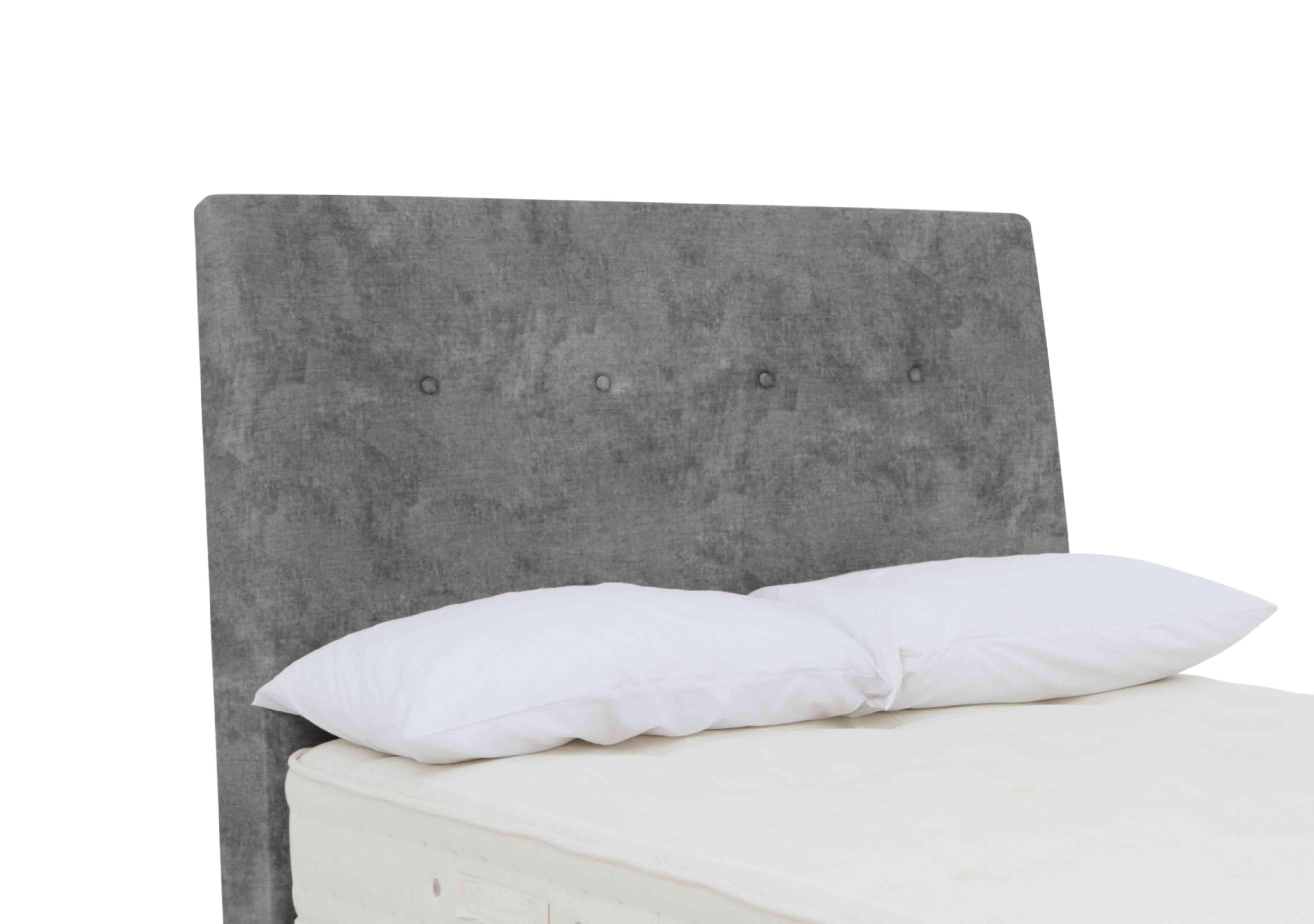 Askett Floor Standing Headboard in Daytona Pebble on Furniture Village
