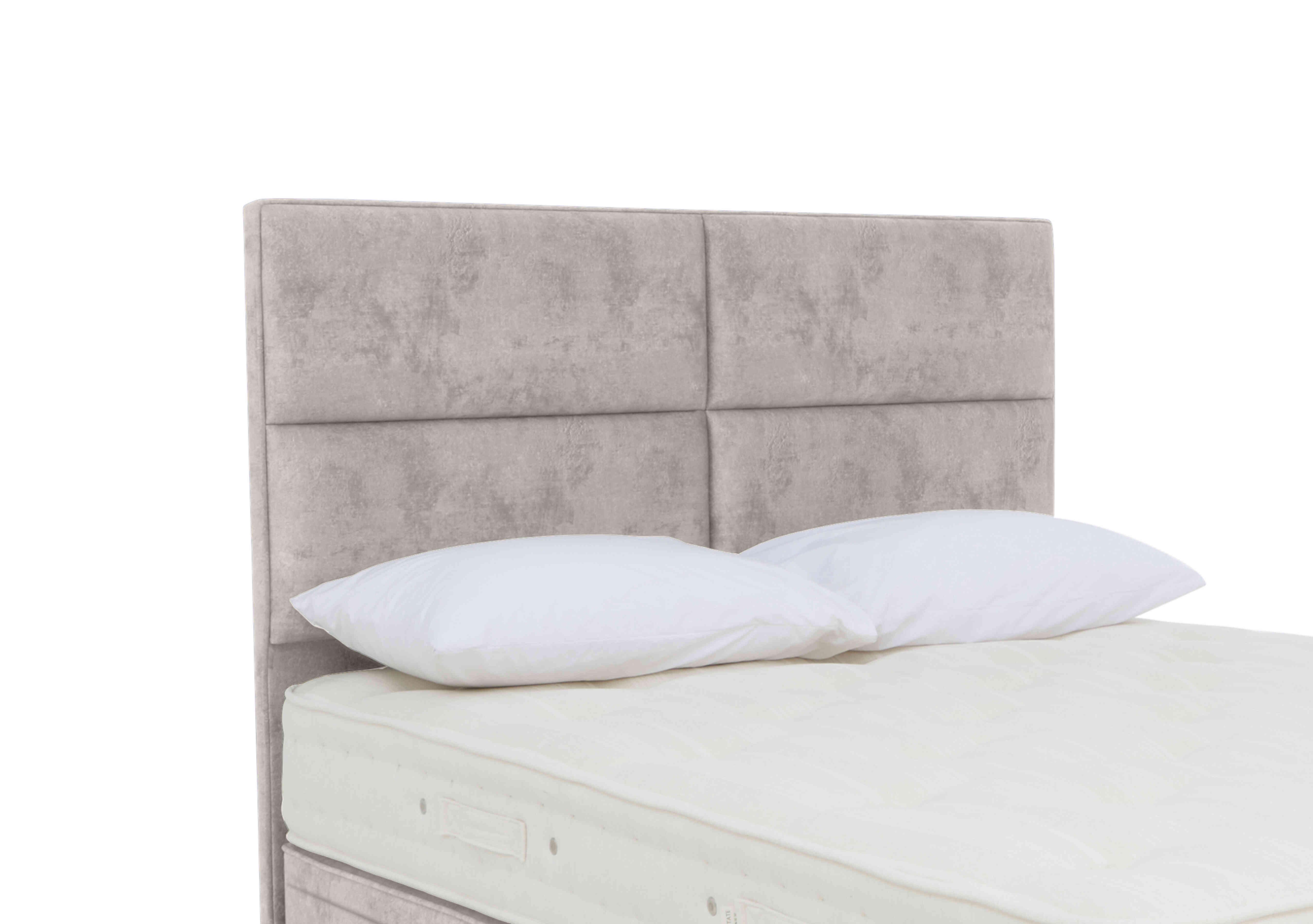 Crowell Floor Standing Headboard in Daytona Stone on Furniture Village