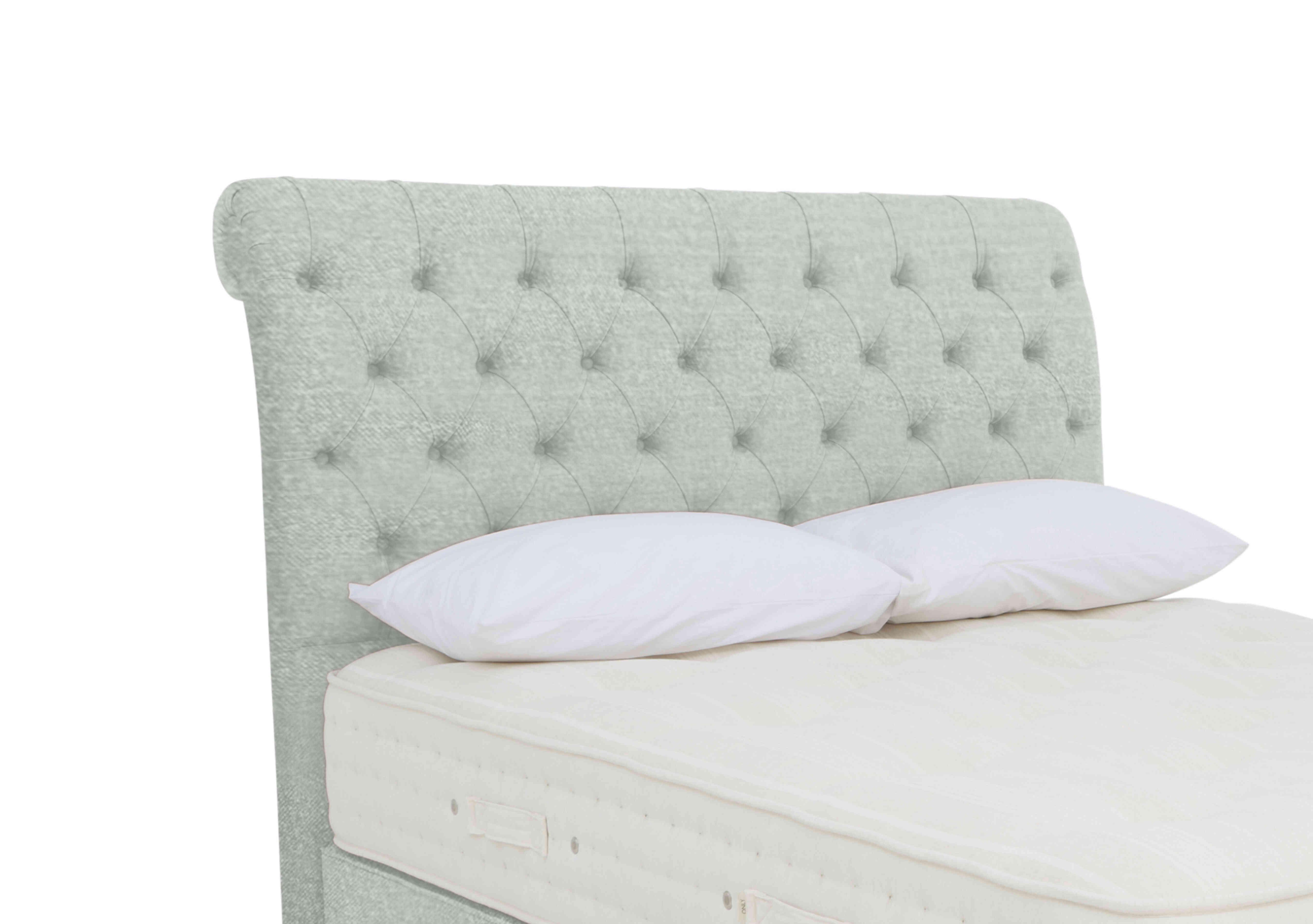 Prestwood Floor Standing Headboard in Brooklyn 505 Mint on Furniture Village