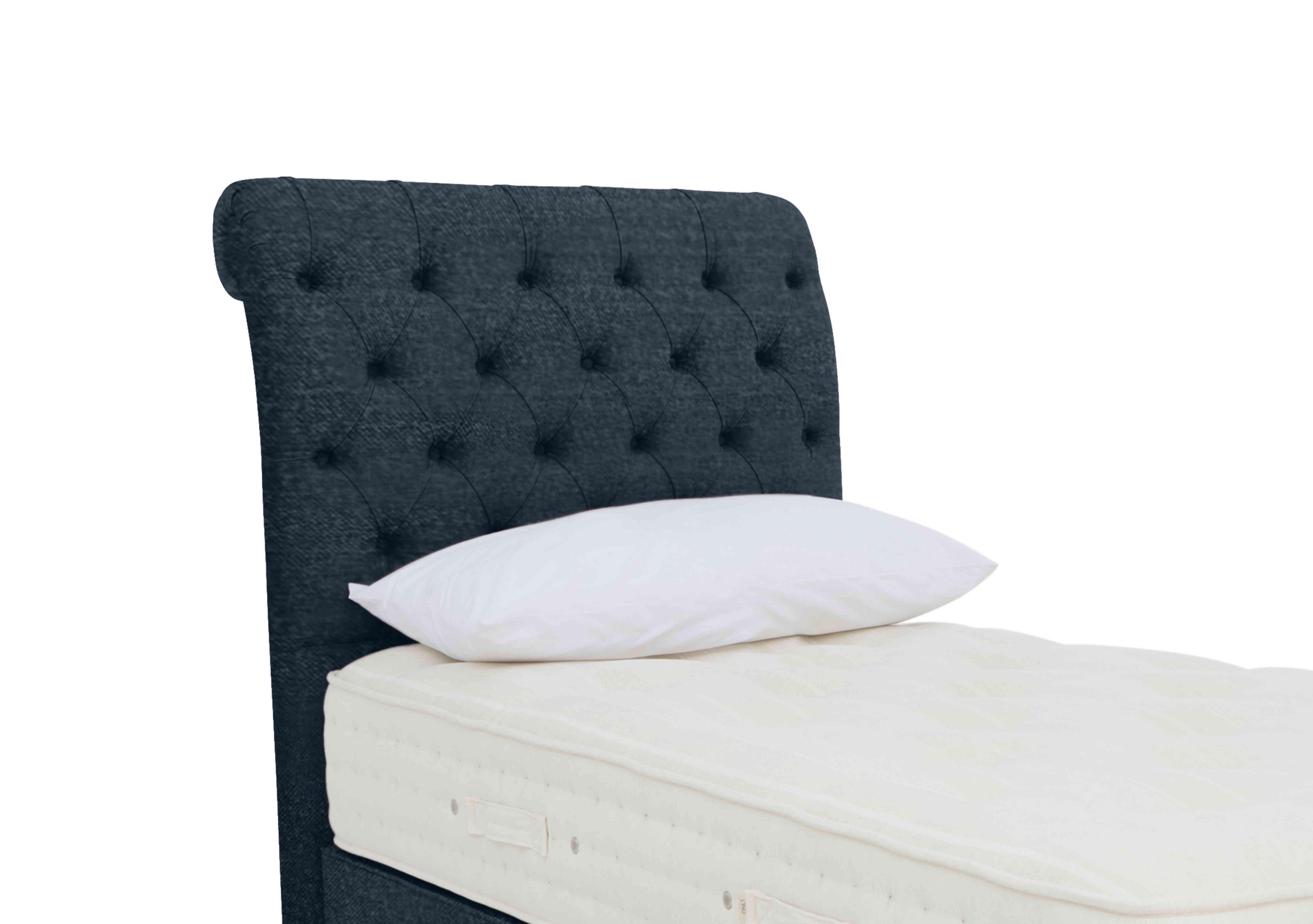 Prestwood Floor Standing Headboard in Brooklyn 609 Ink on Furniture Village