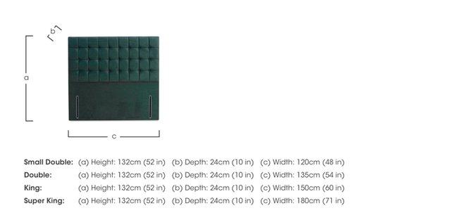 Naphill Floor Standing Headboard in  on Furniture Village