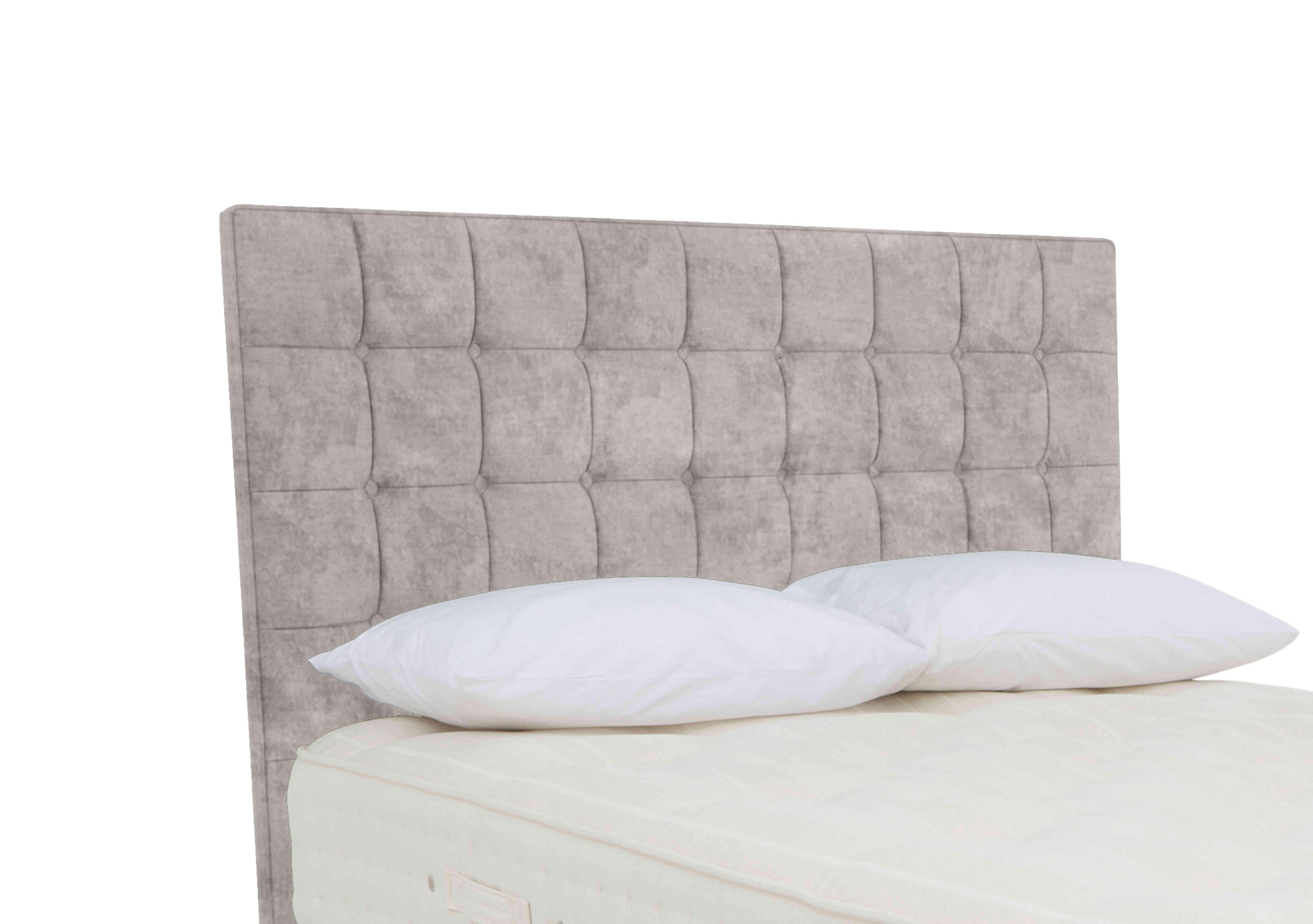 Naphill Floor Standing Headboard in Daytona Stone on Furniture Village