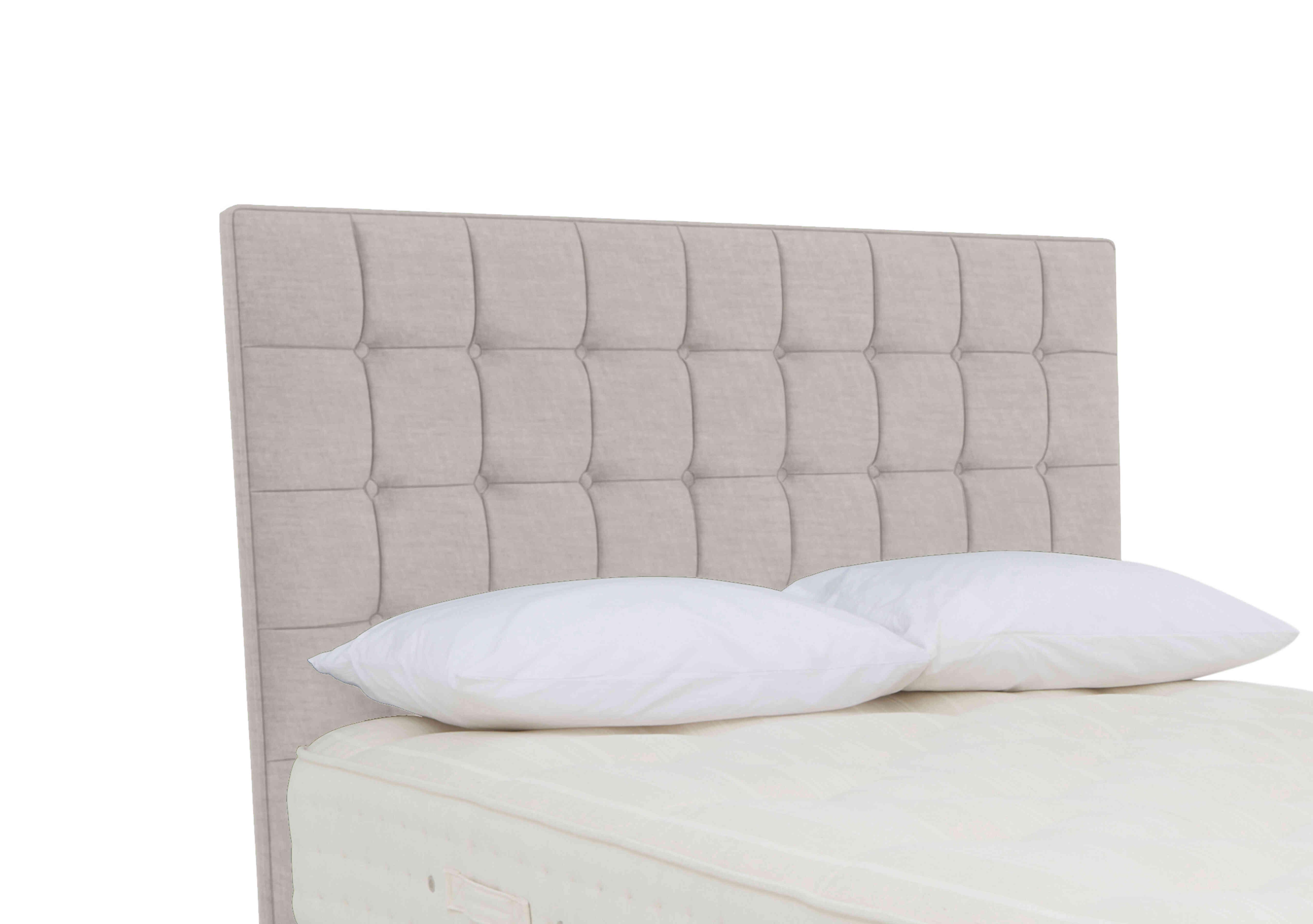 Naphill Floor Standing Headboard in Premium 903 Misty Moonstone on Furniture Village