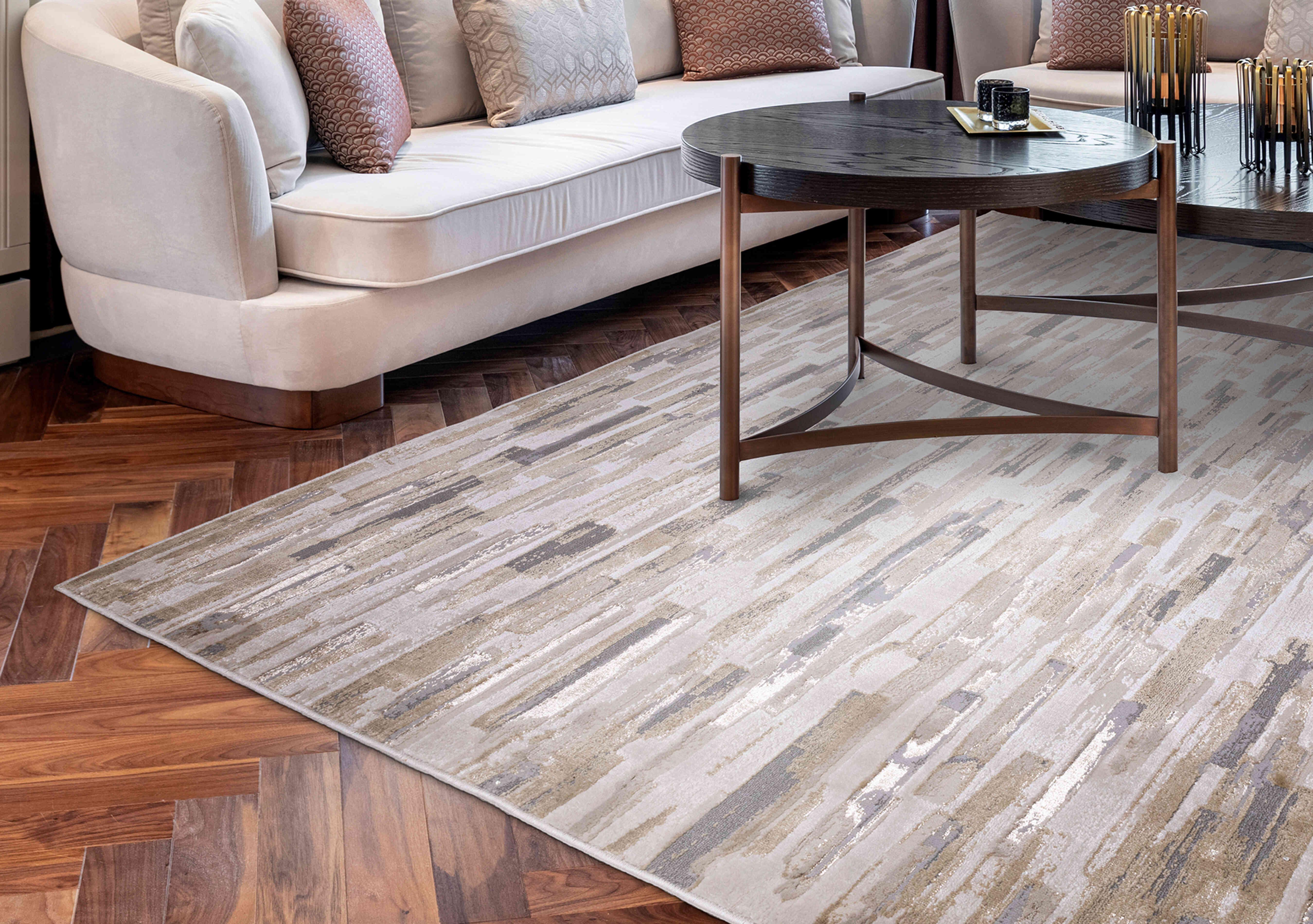 Arela Impression Rug in  on Furniture Village