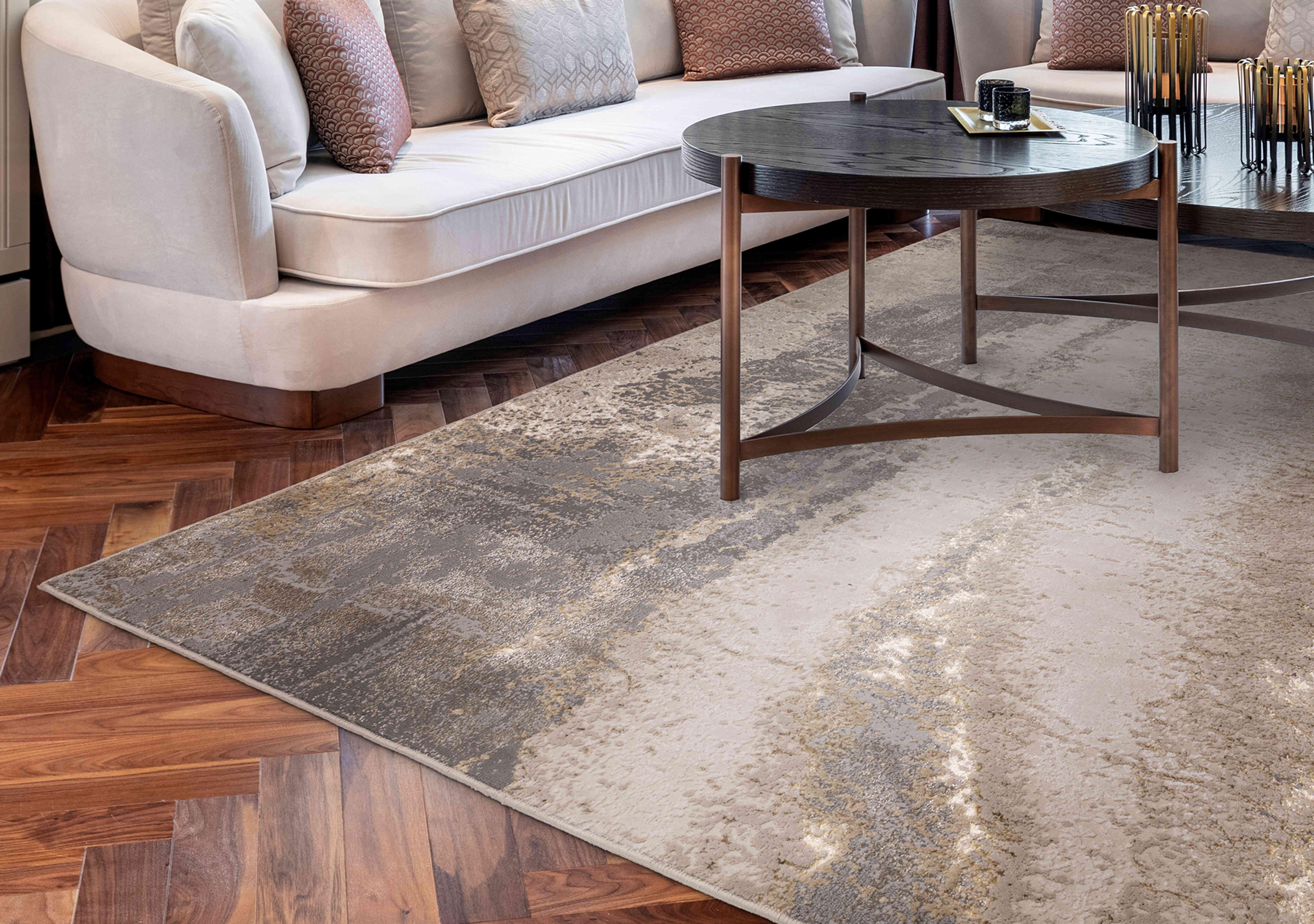 Arela Cliff Rug in  on Furniture Village