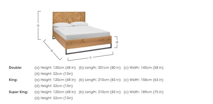Raya Bed Frame in  on Furniture Village