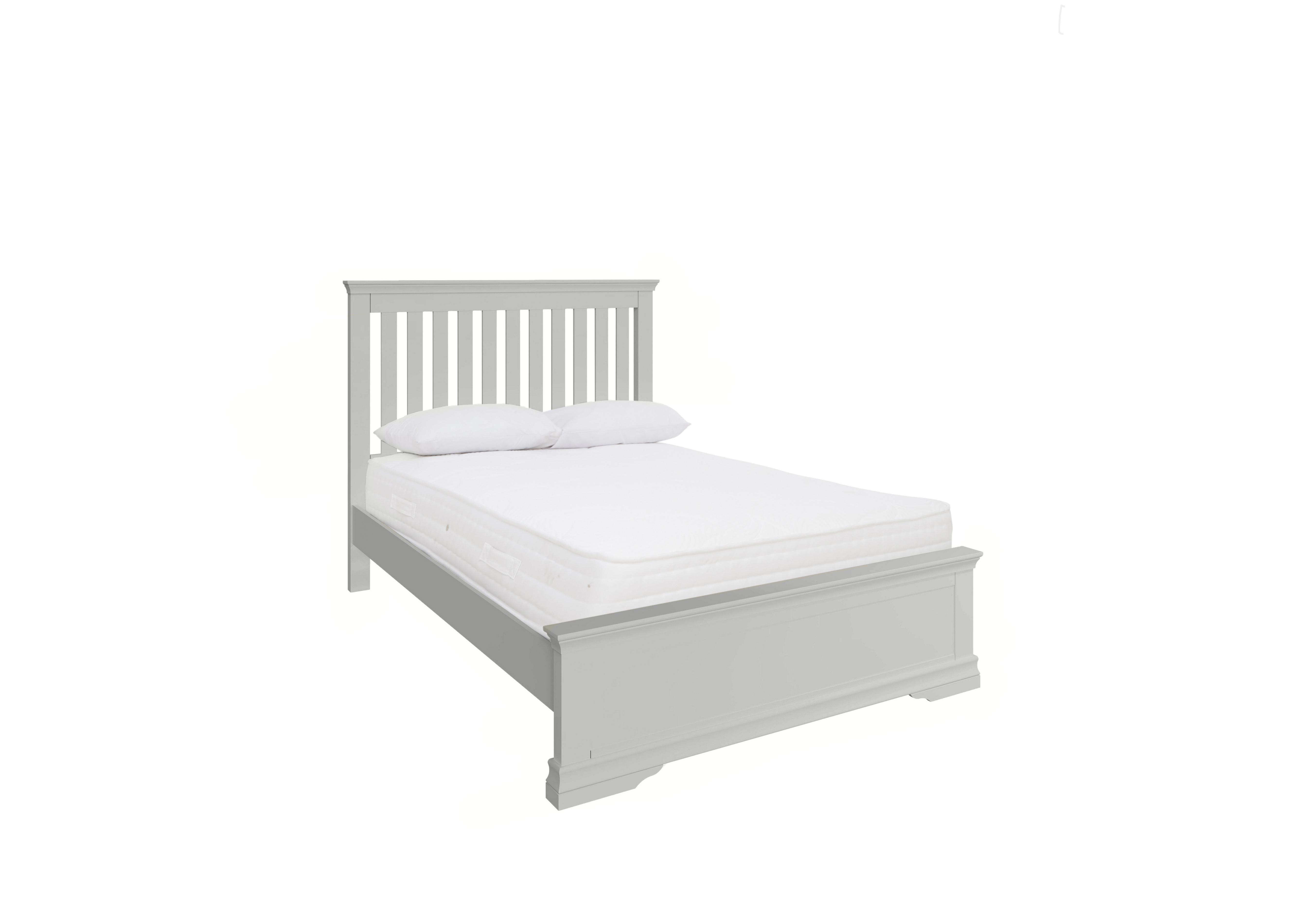 Tiverton Standard Bedframe in Dove Grey on Furniture Village