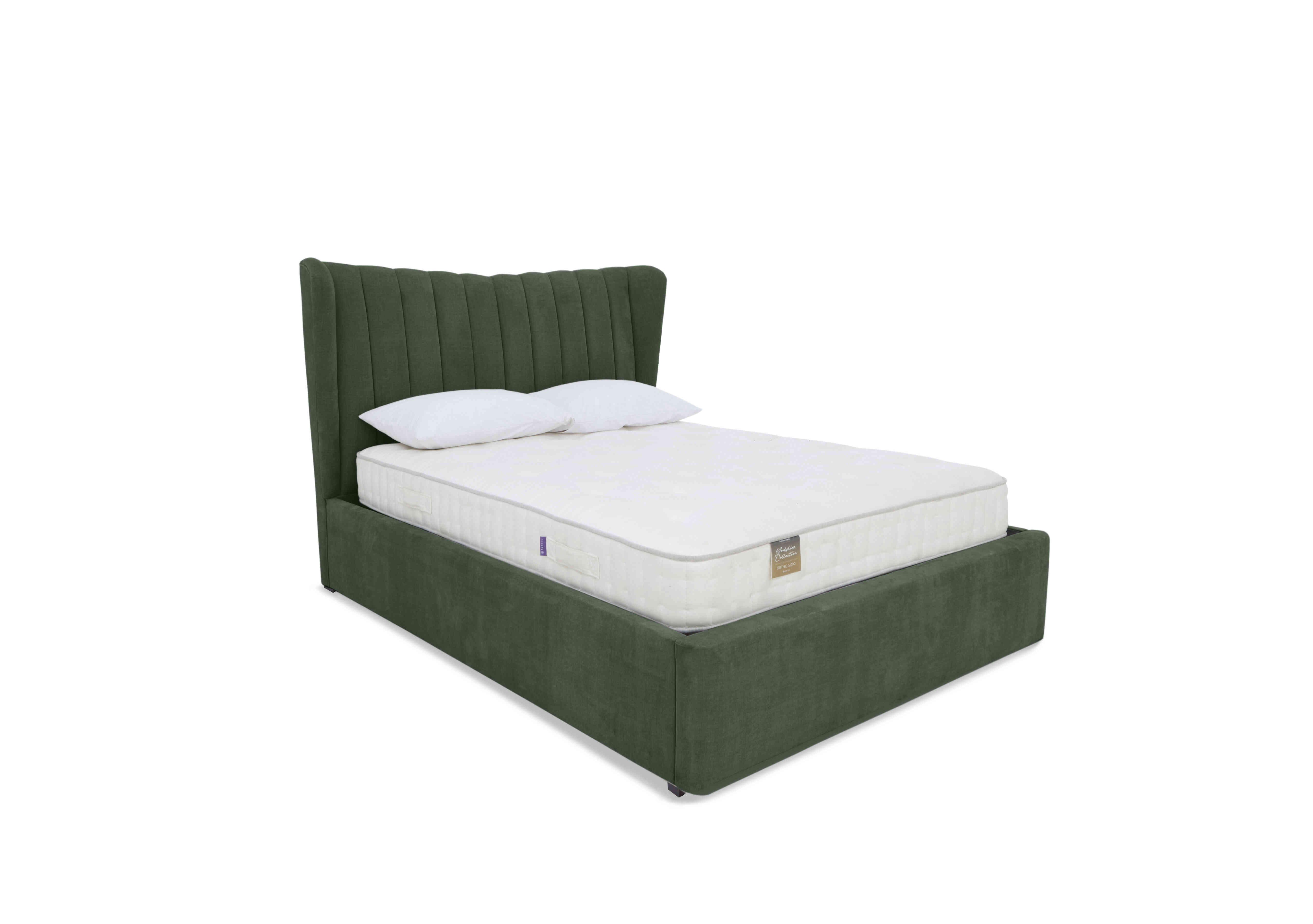 Bourne Ottoman Bed Frame in Aston Moss on Furniture Village