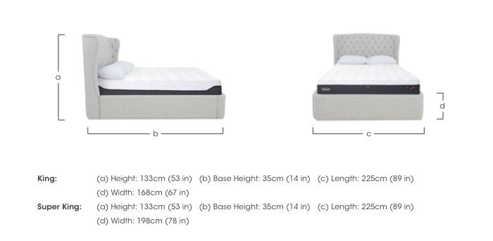 Holcot Ottoman Bed Frame in  on Furniture Village