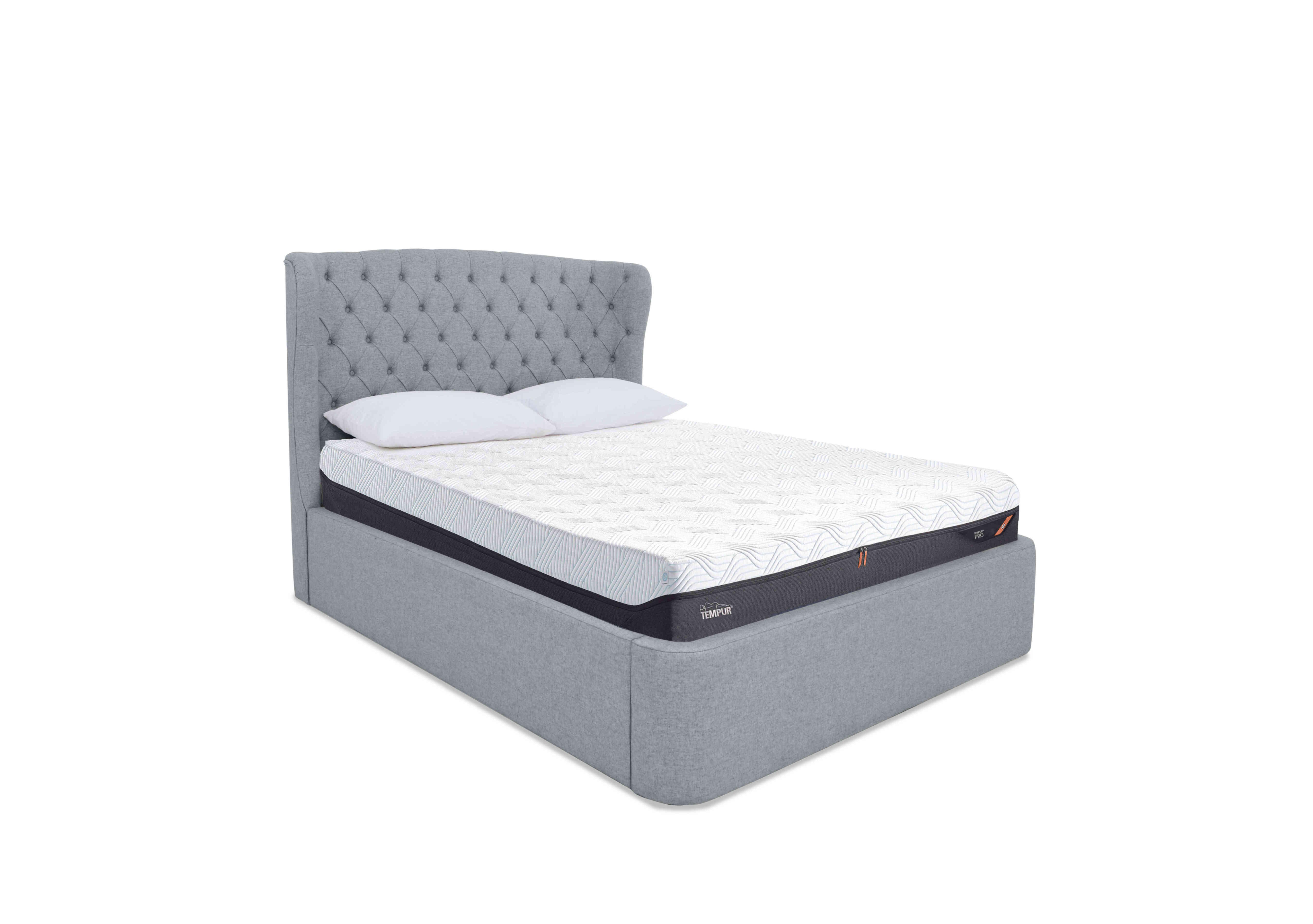 Holcot Ottoman Bed Frame in Shetland Mercury on Furniture Village