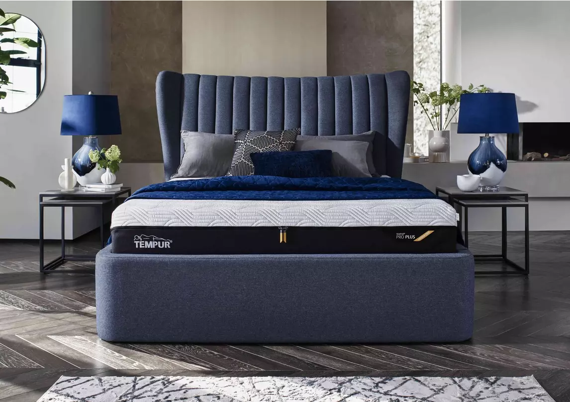 Horton Ottoman Bed Frame TEMPUR Furniture Village