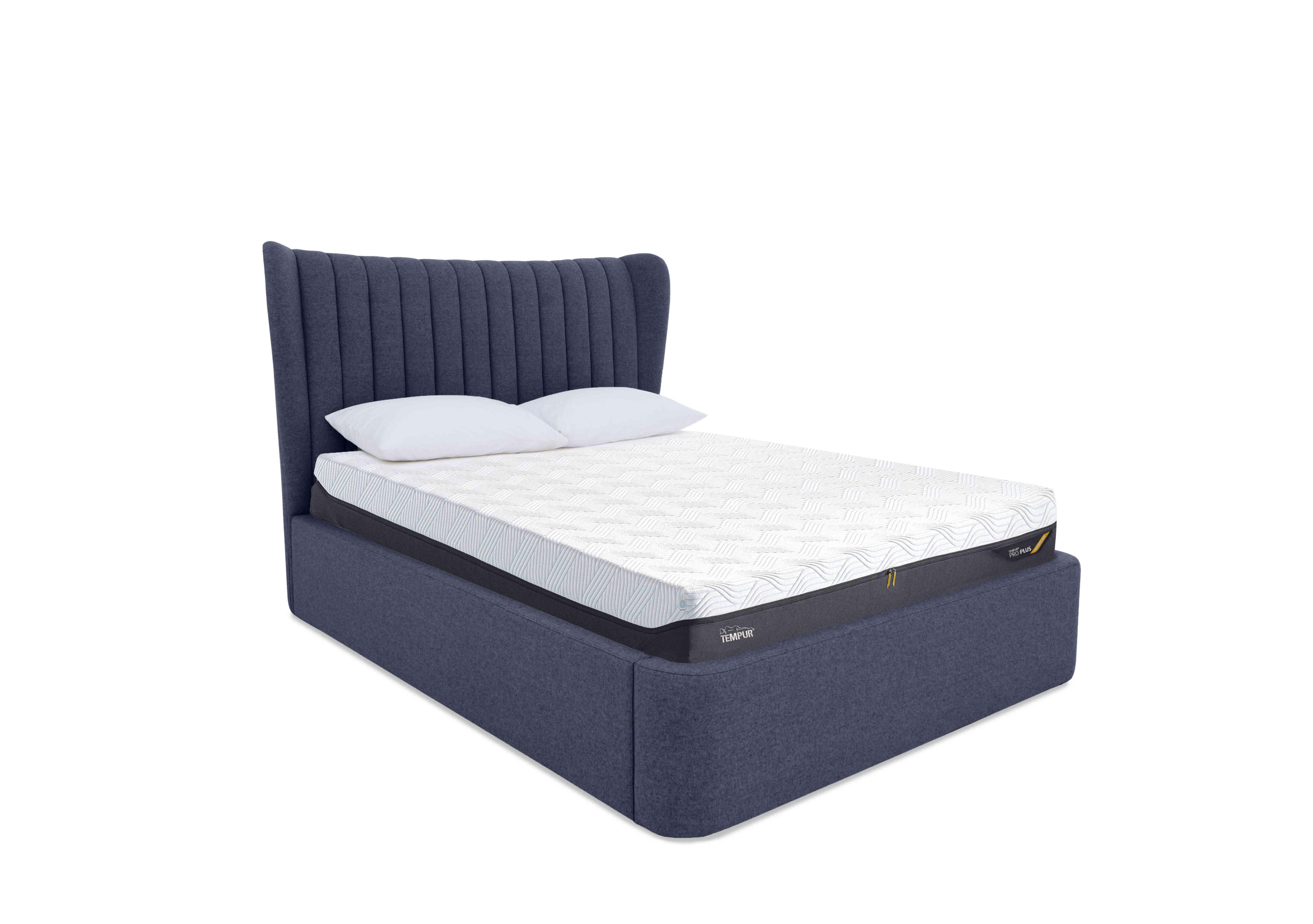 Horton Ottoman Bed Frame in Shetland Navy on Furniture Village