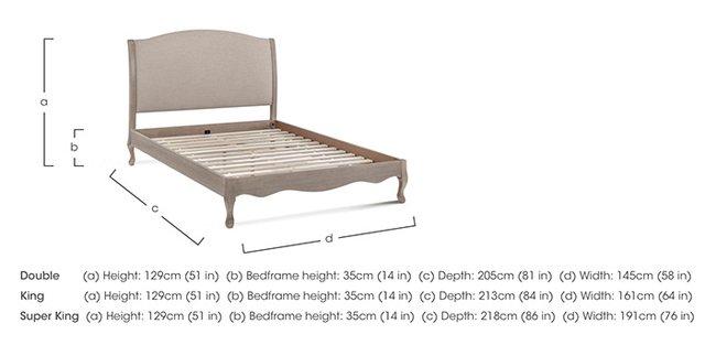 Sophia Bed Frame in  on Furniture Village
