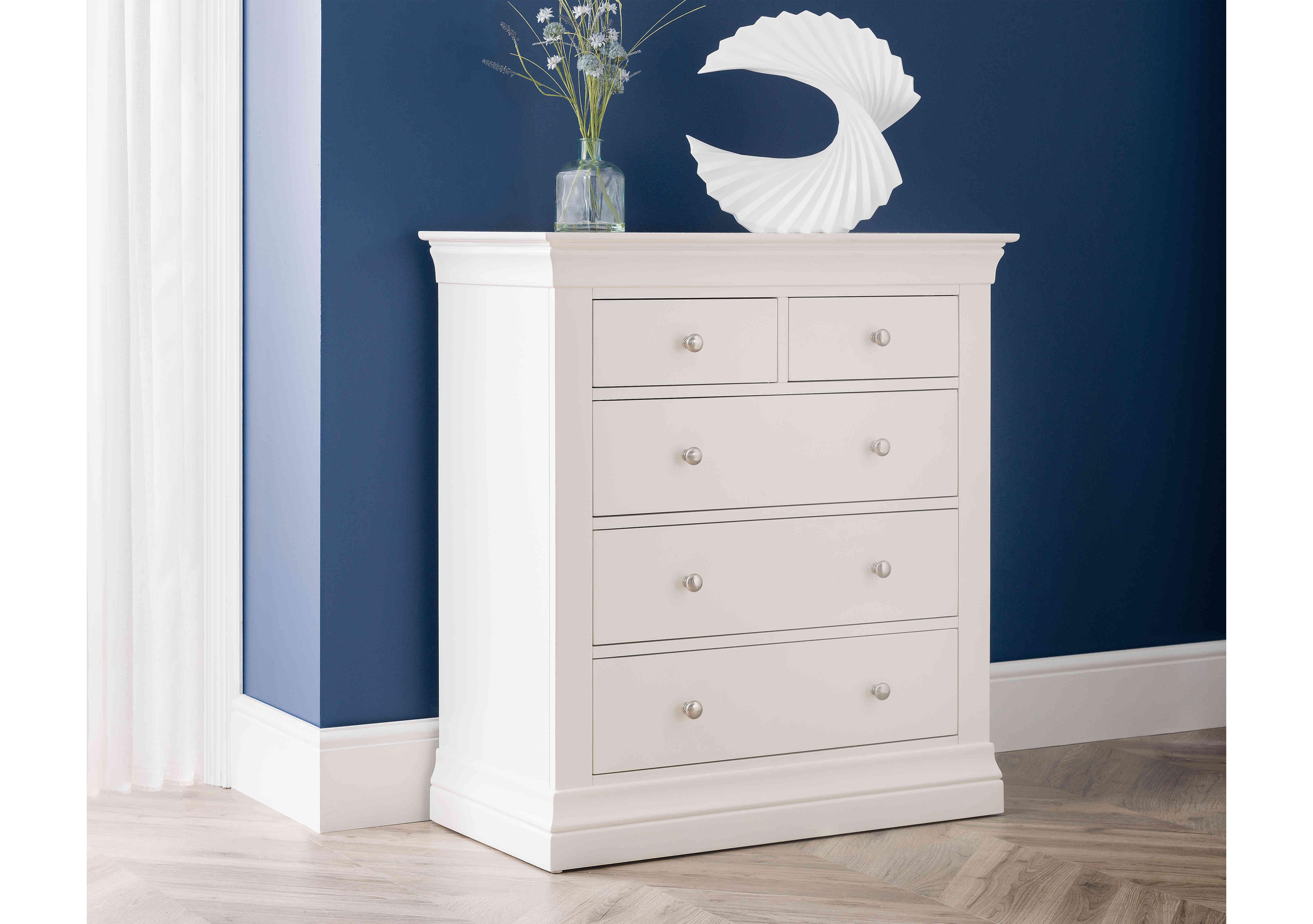 Sophia 3+2 Drawer Chest in  on Furniture Village