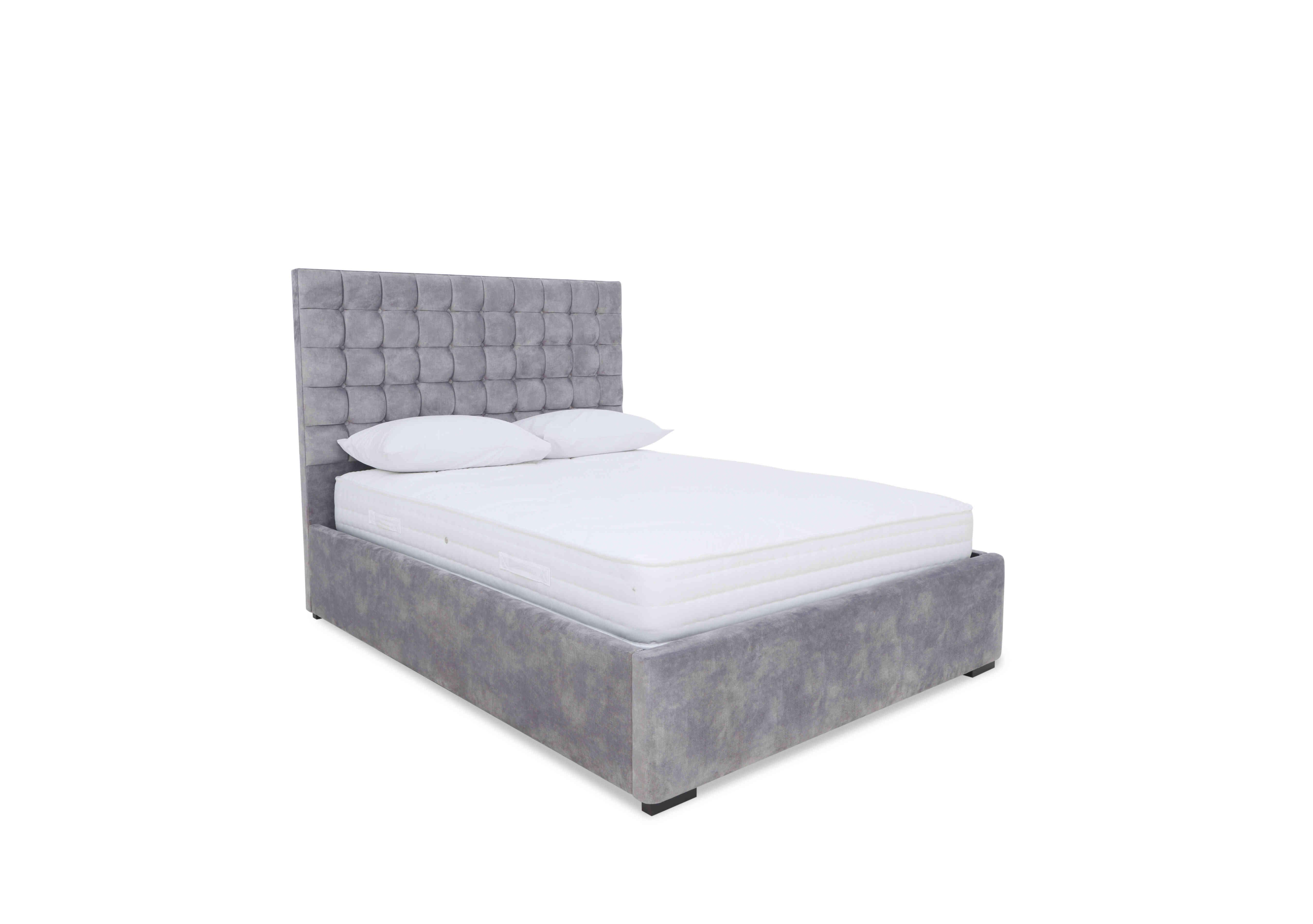Dice Ottoman Bed Frame in Lace Dolphin on Furniture Village