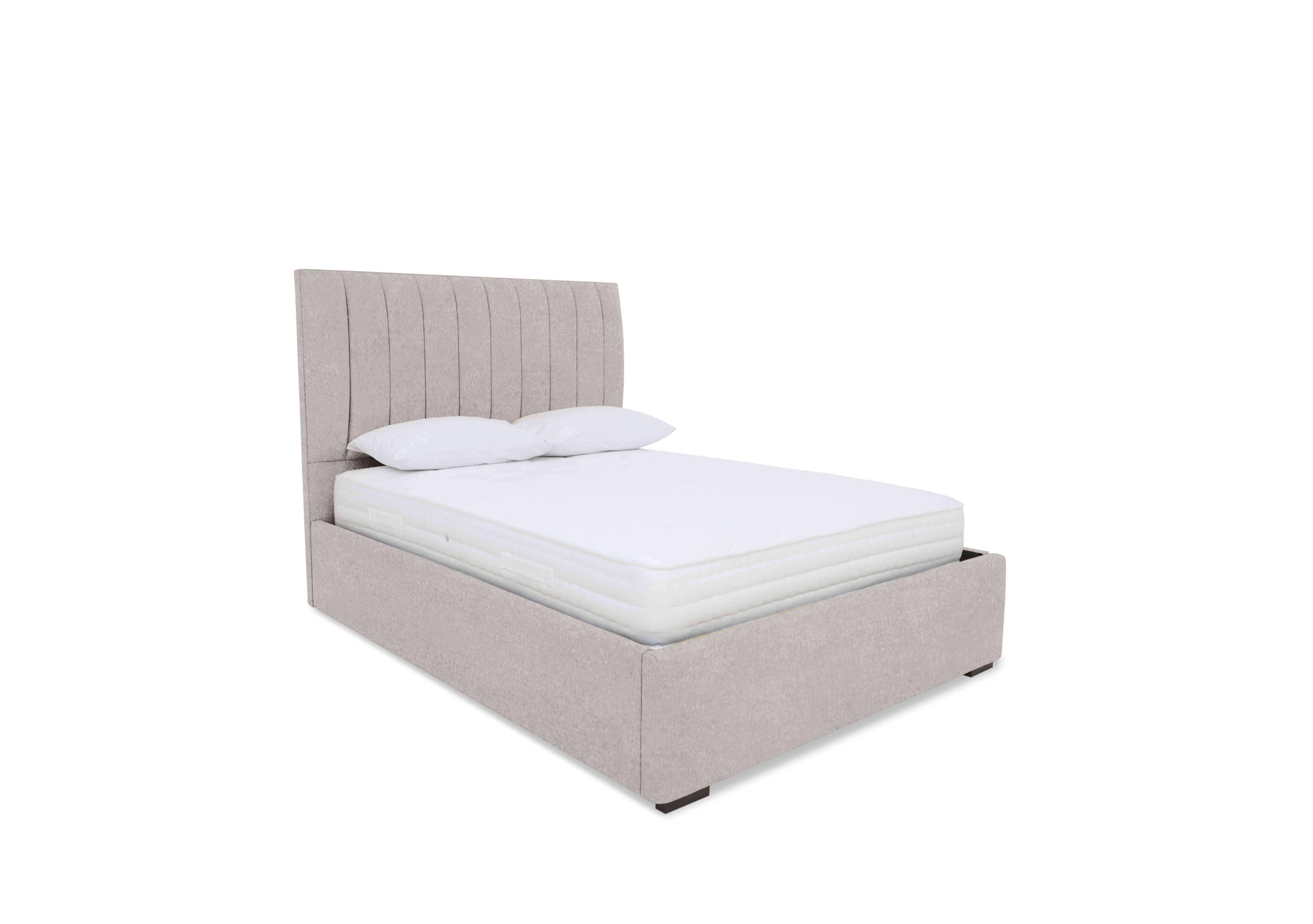 Dickens Ottoman Bed Frame in Venice Mink on Furniture Village