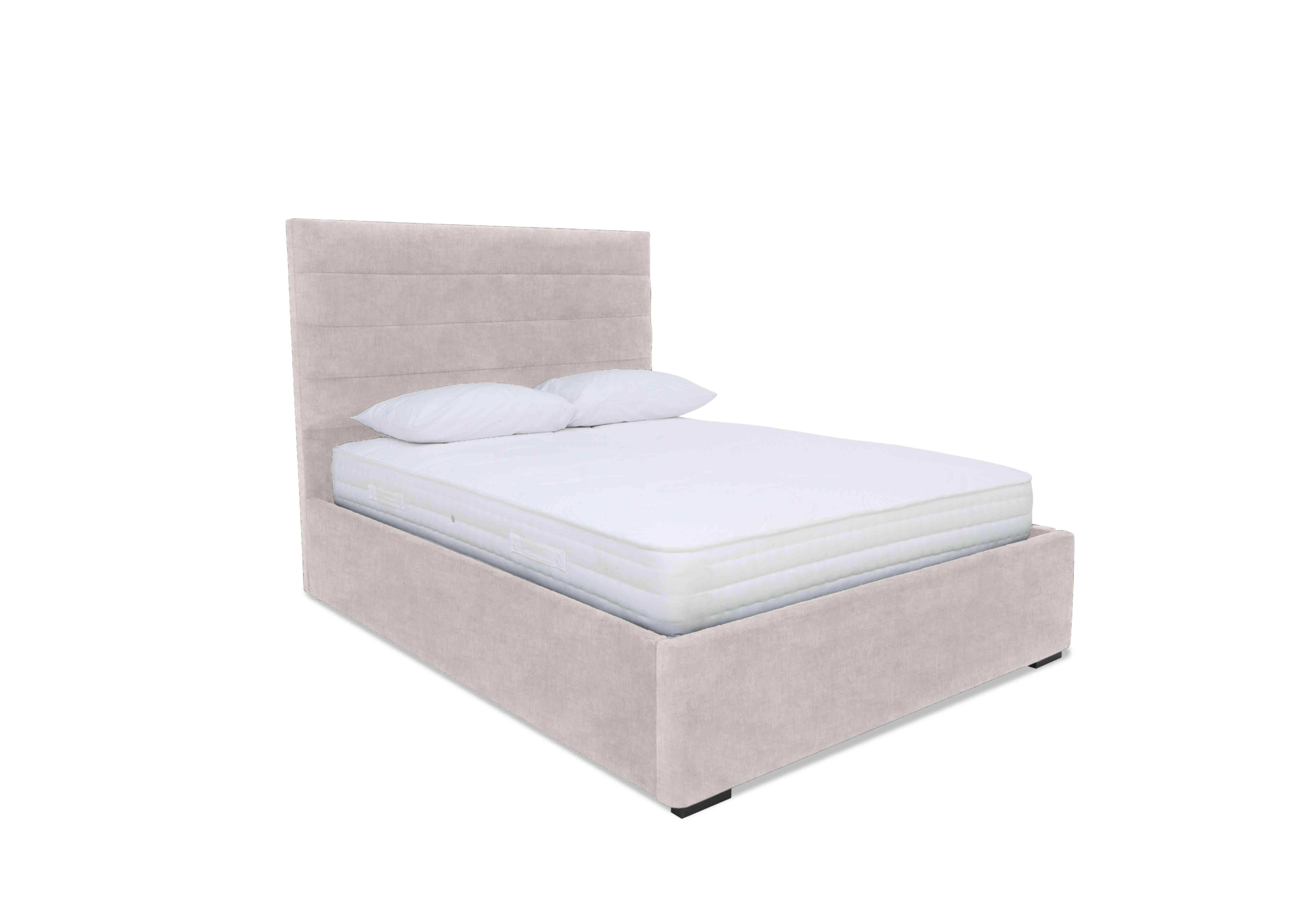 Horizon Ottoman Bed Frame in Lace Ivory on Furniture Village