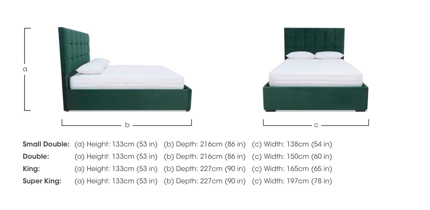 Milne Ottoman Bed Frame in  on Furniture Village