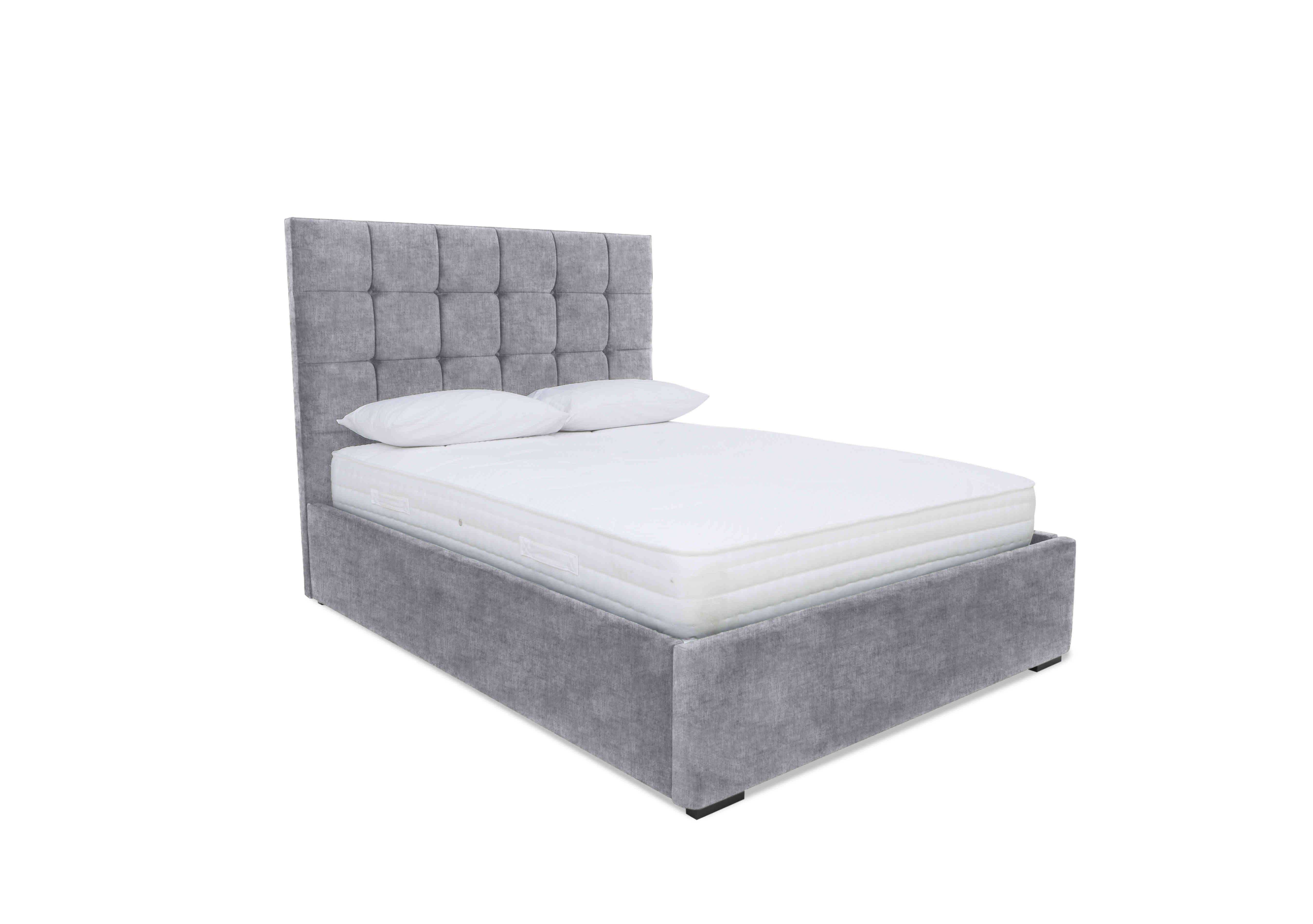 Milne Ottoman Bed Frame in Lace Dolphin on Furniture Village