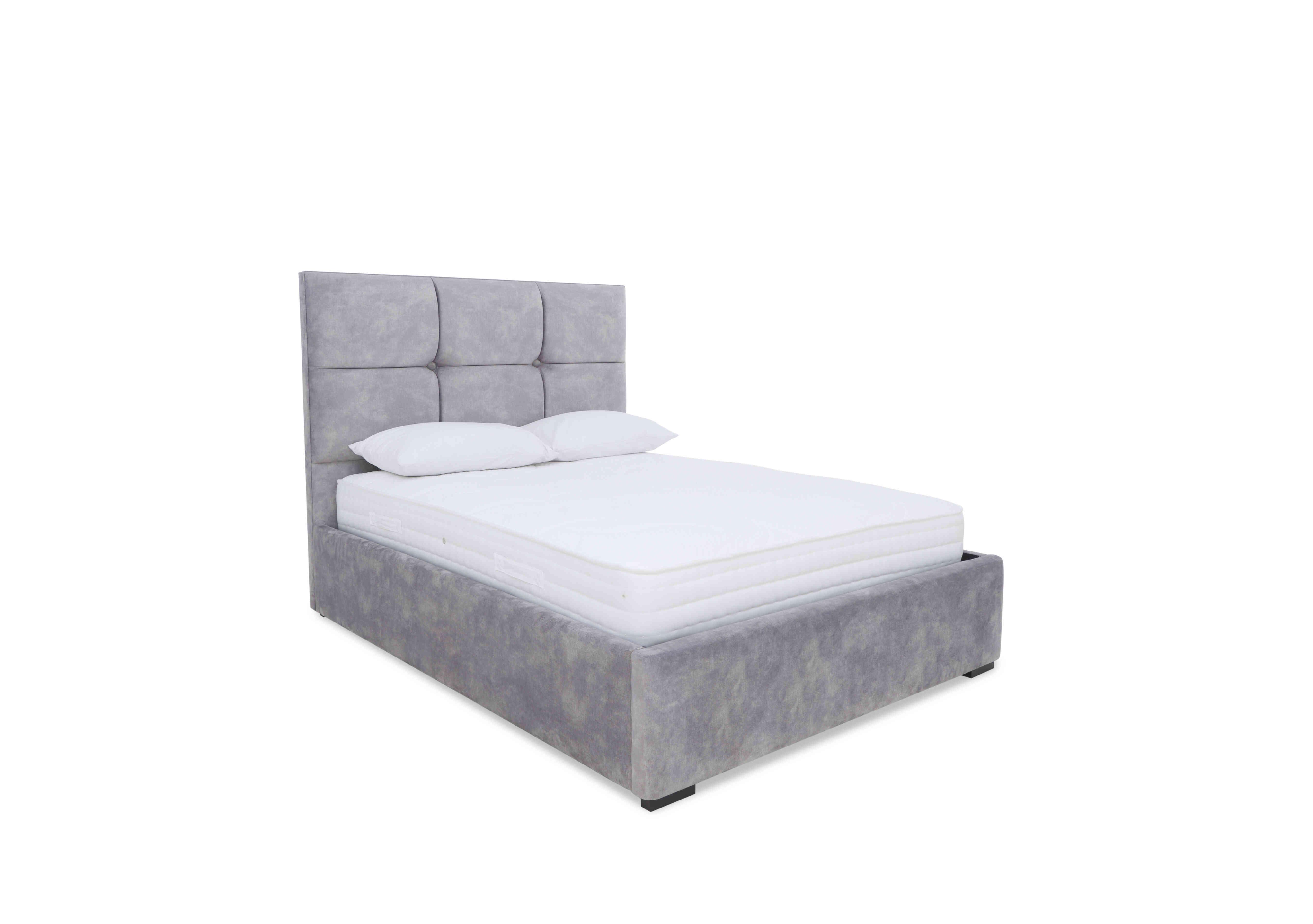 Rubix Ottoman Bed Frame in Lace Dolphin on Furniture Village