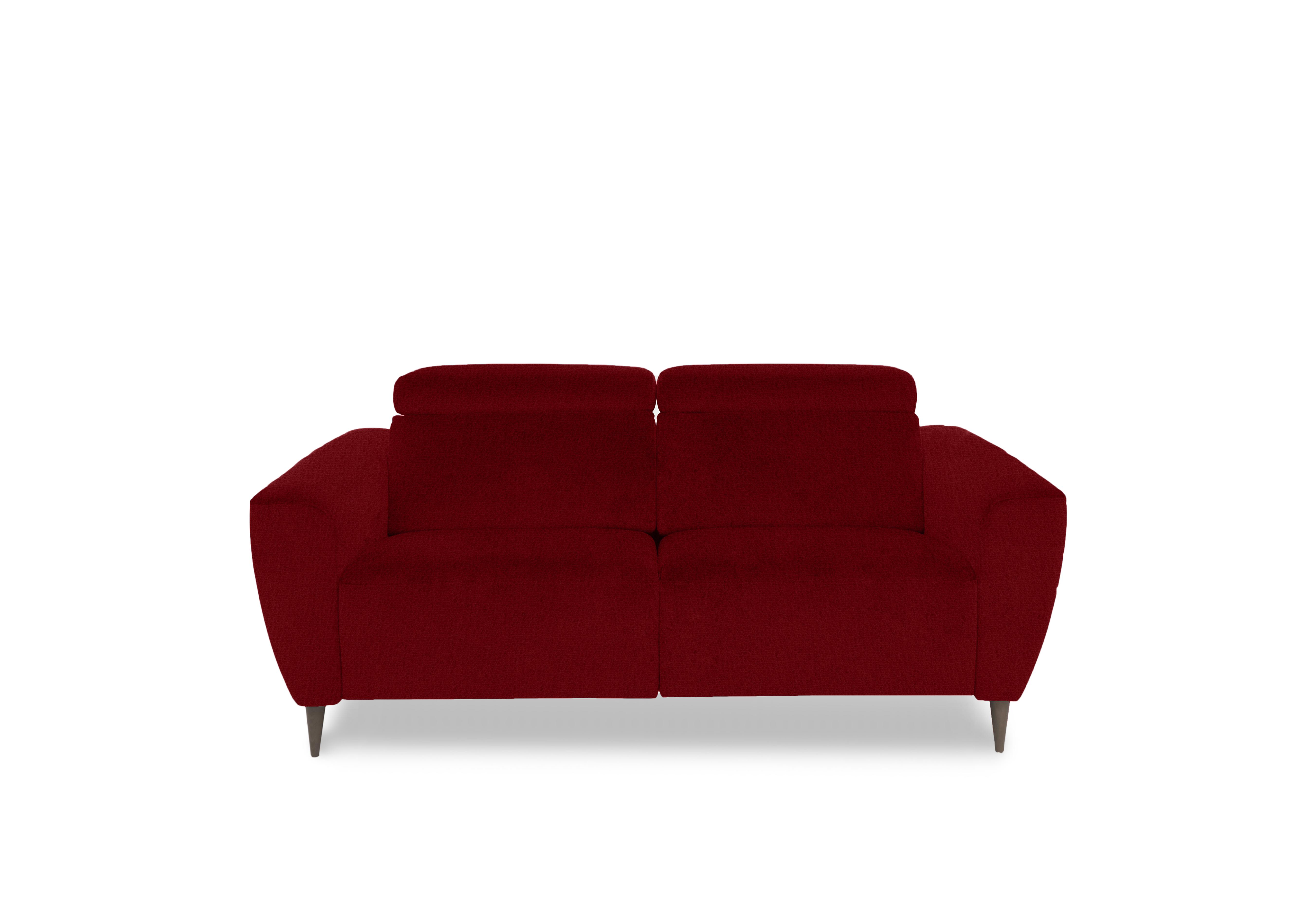 Milano 2 Seater Fabric Sofa in 305 Coupe Rosso To Ft on Furniture Village